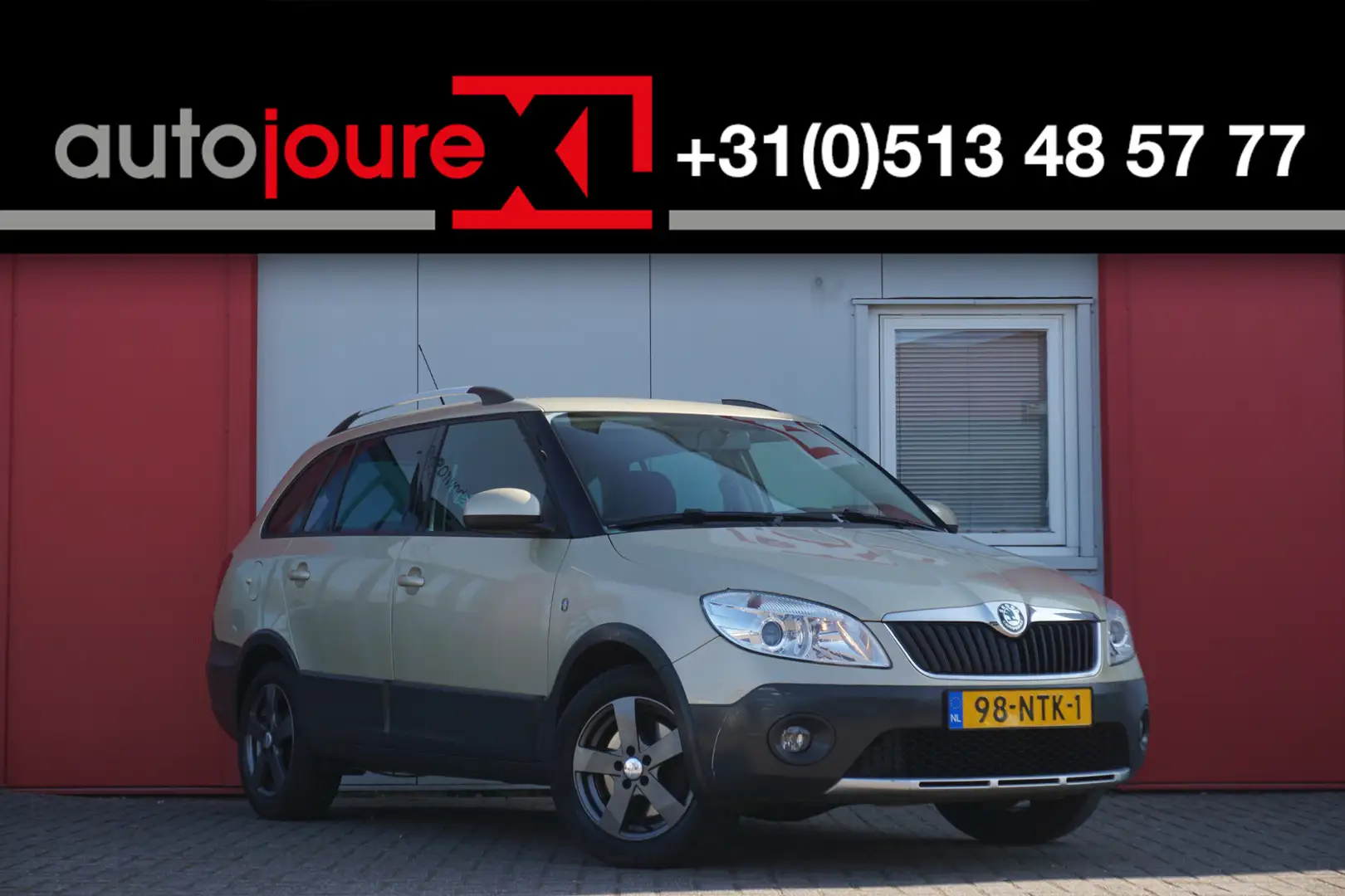 Skoda Fabia Combi 1.2 TSI Scout | Cruise Control | Airco | Rad Béžová - 1
