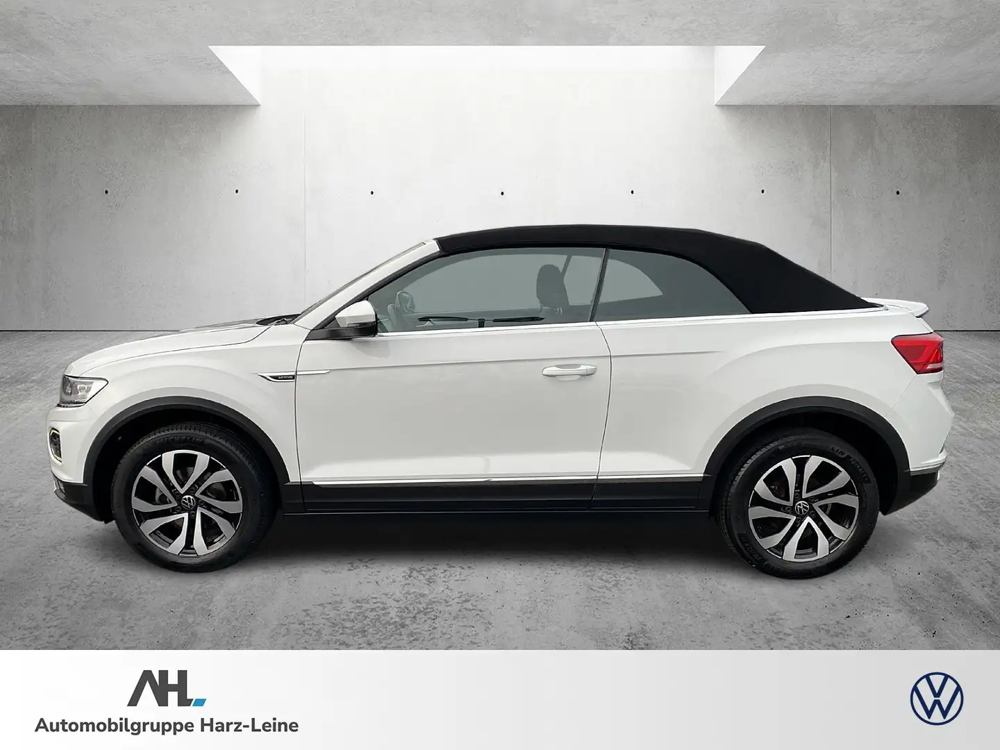 Volkswagen T-Roc Cabriolet 1.5 TSI Active DSG LED Navi ACC PDC SHZ Weiß - 2