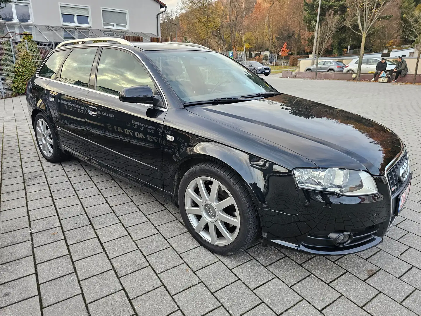 Audi A4 2.0 TDI / S- Line / TÜV 11/26 Nero - 2