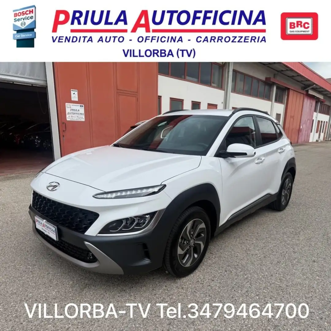 Hyundai KONA HEV 1.6 DCT XLine+ Bianco - 1