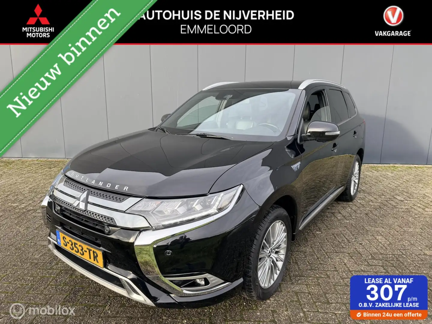 Mitsubishi Outlander 2.4 PHEV Instyle trekhaak allseason banden Noir - 1