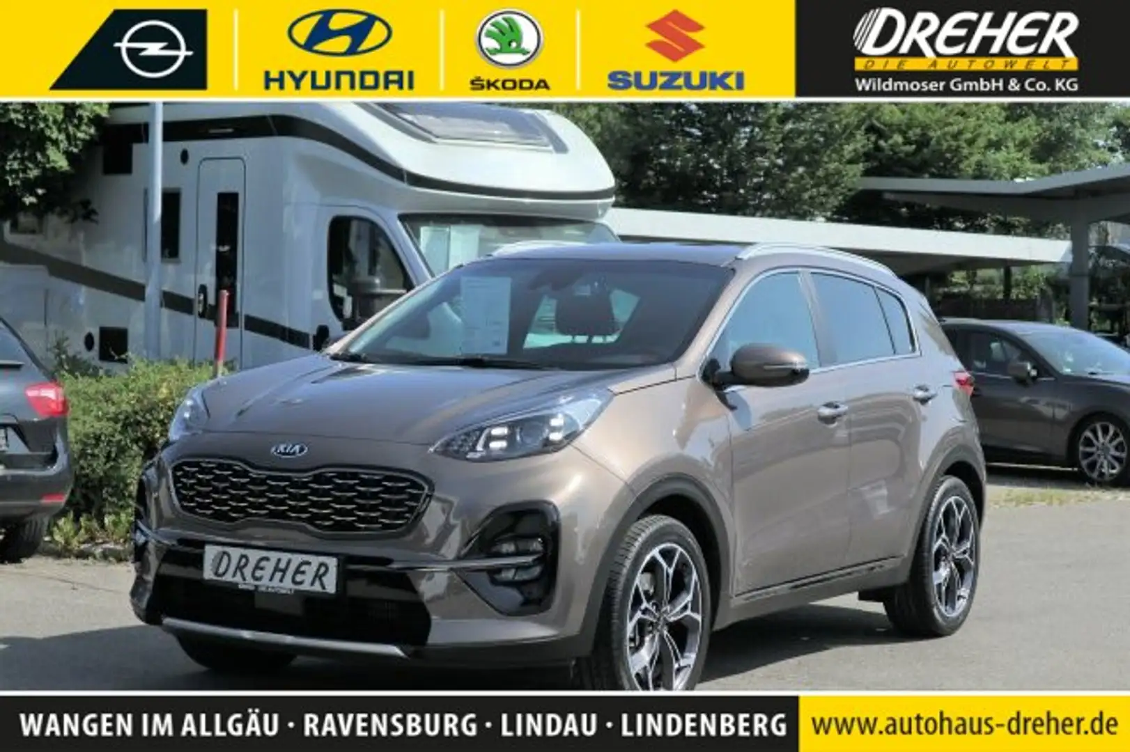 Kia Sportage Sportage 1.6 T-GDI GT Line 4WD LED/Navi/Sitzhzg Braun - 1