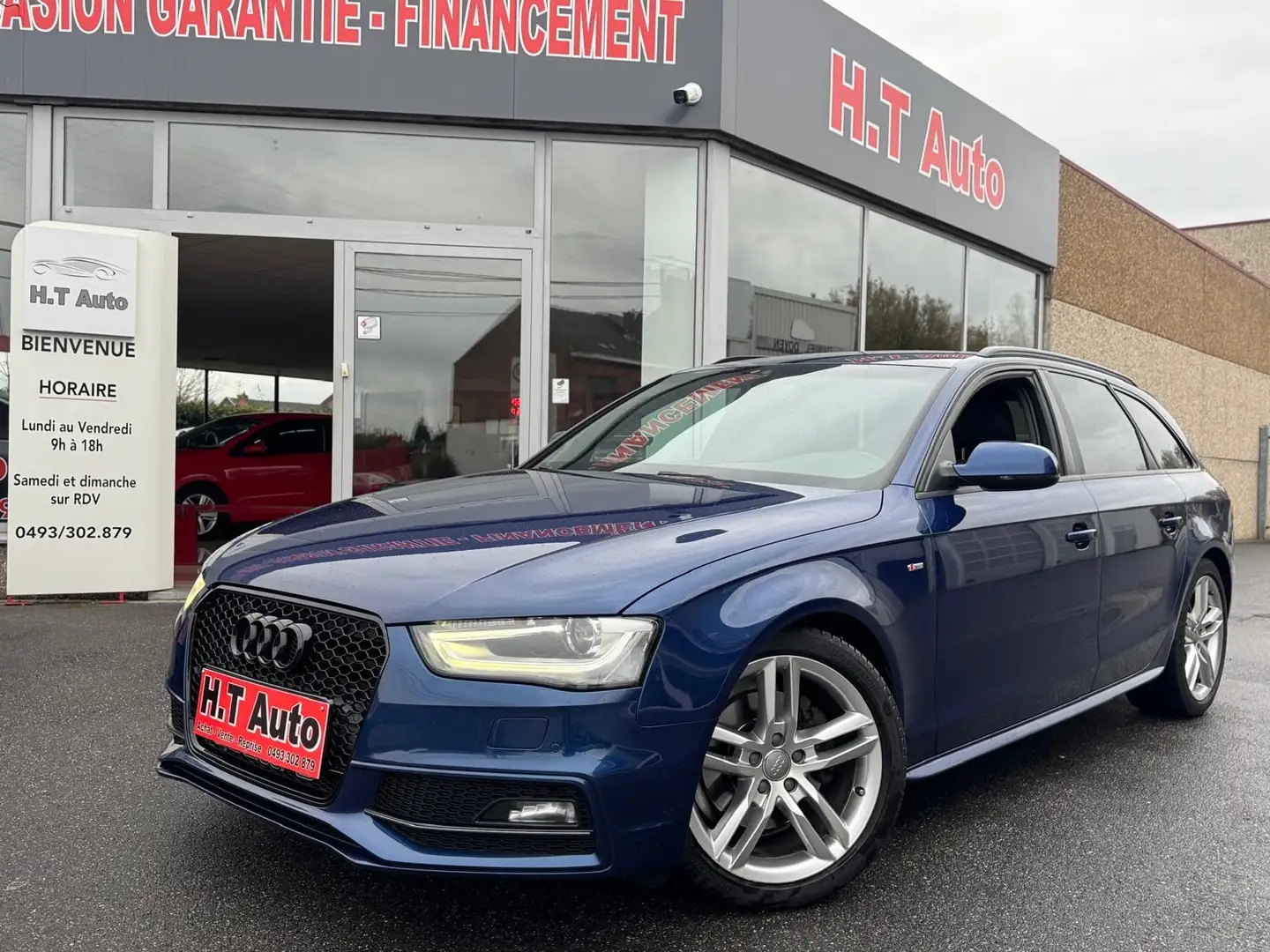 Audi A4 Avant 2.0 TDi Quattro/S Line/Garantie 1 an Blu/Azzurro - 1