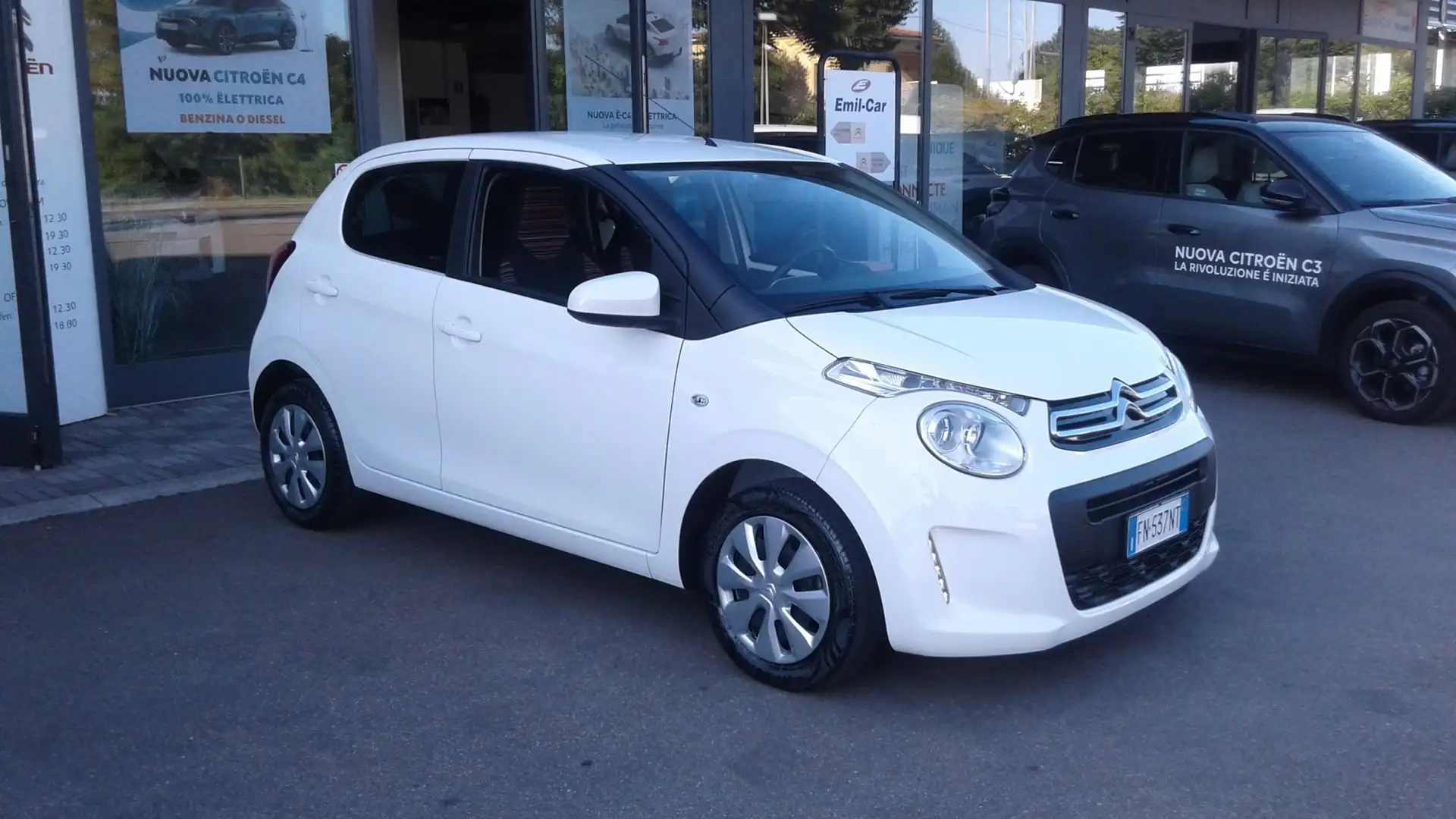 Citroen C1 C1 VTi 68 ETG 5 porte Feel Bianco - 1