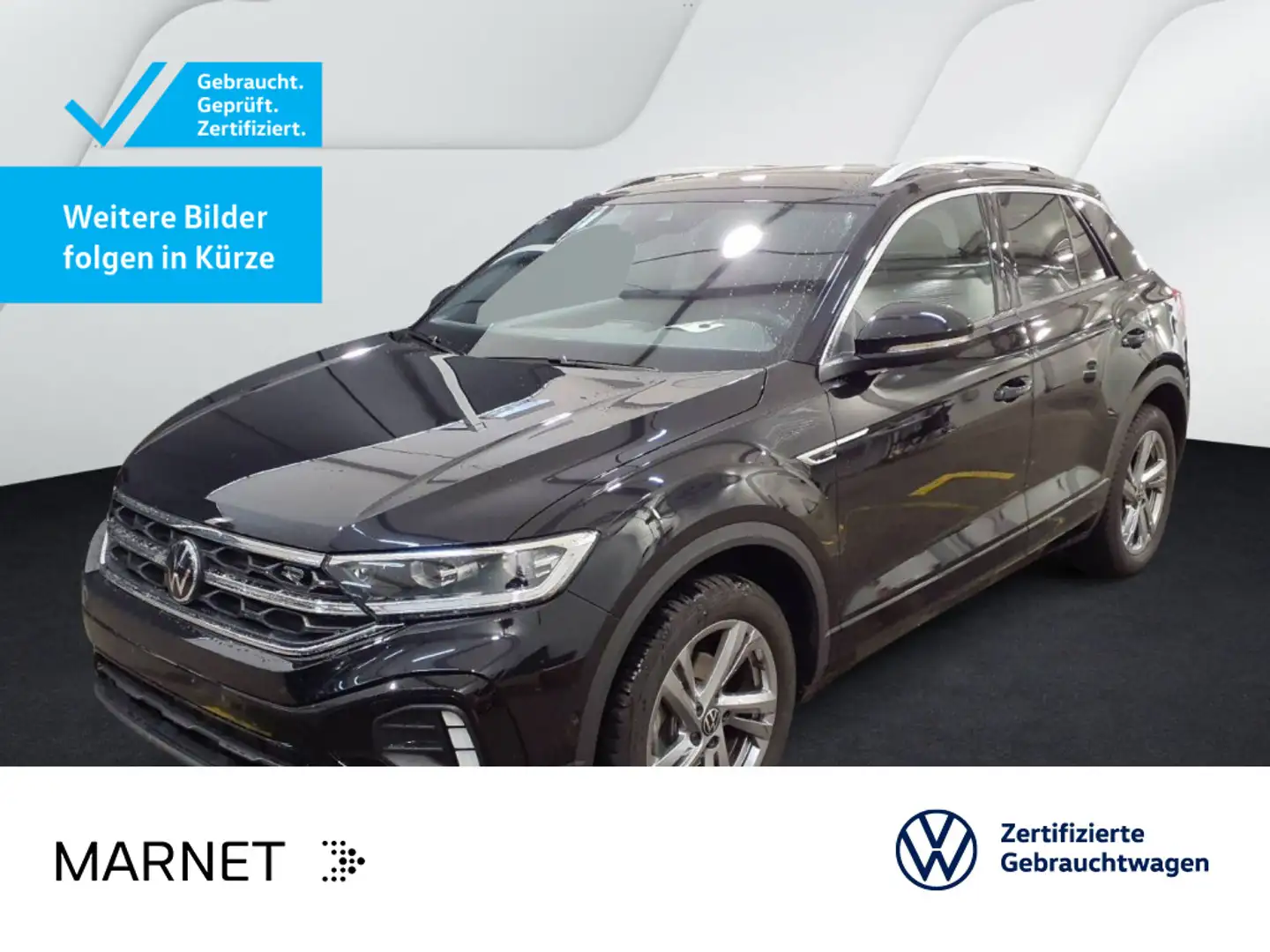 Volkswagen T-Roc T-ROC 1.5 TSI DSG R-Line*AHK*KAMERA*LED-PLUS*NA Schwarz - 1