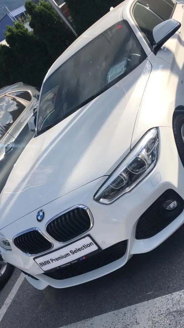 BMW 116 116d M Sport Aut. Weiß - 1