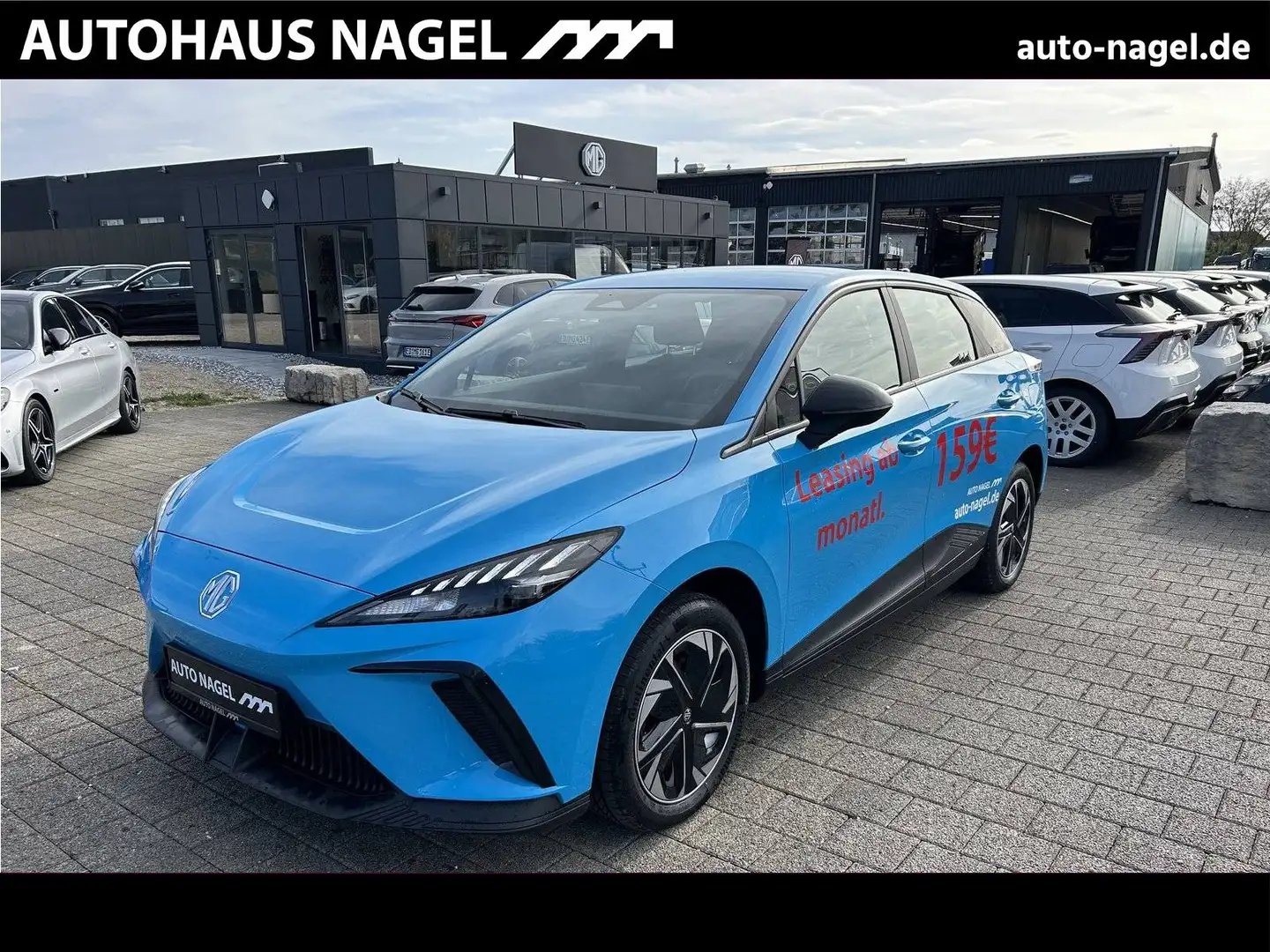 MG MG4 Standard 125 kW Keyless*Carplay*PDC*Abstand Albastru - 1