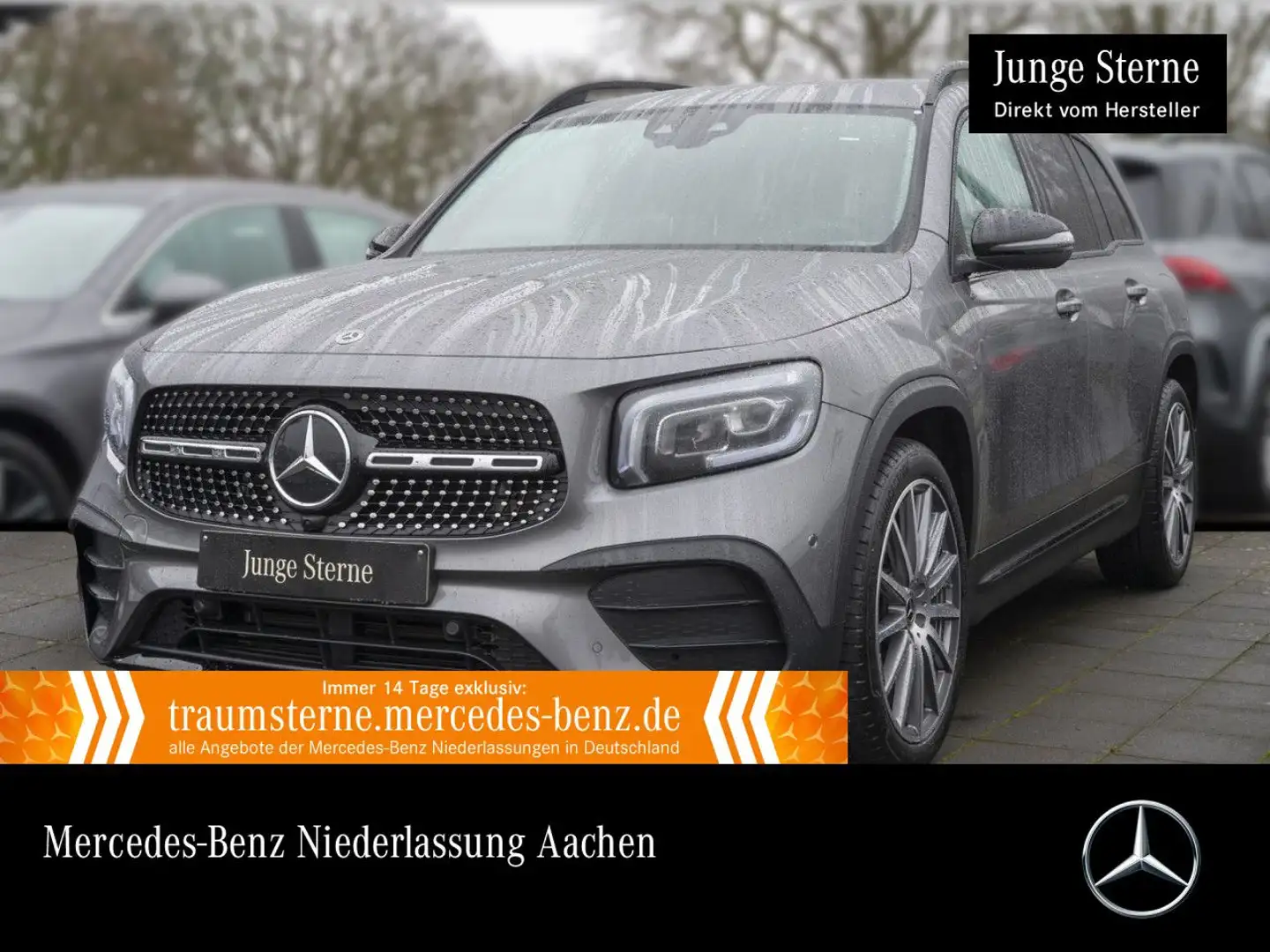 Mercedes-Benz GLB 200 AMG+NIGHT+AHK+LED+KAMERA+7G Grau - 1