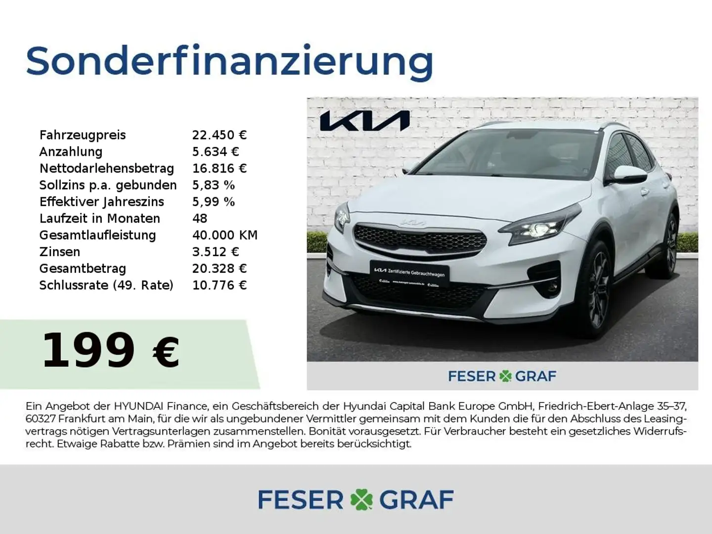 Kia XCeed 1.5 T-GDI DCT Spirit XClusive Navi LED Sitzhzg. AC Wit - 1