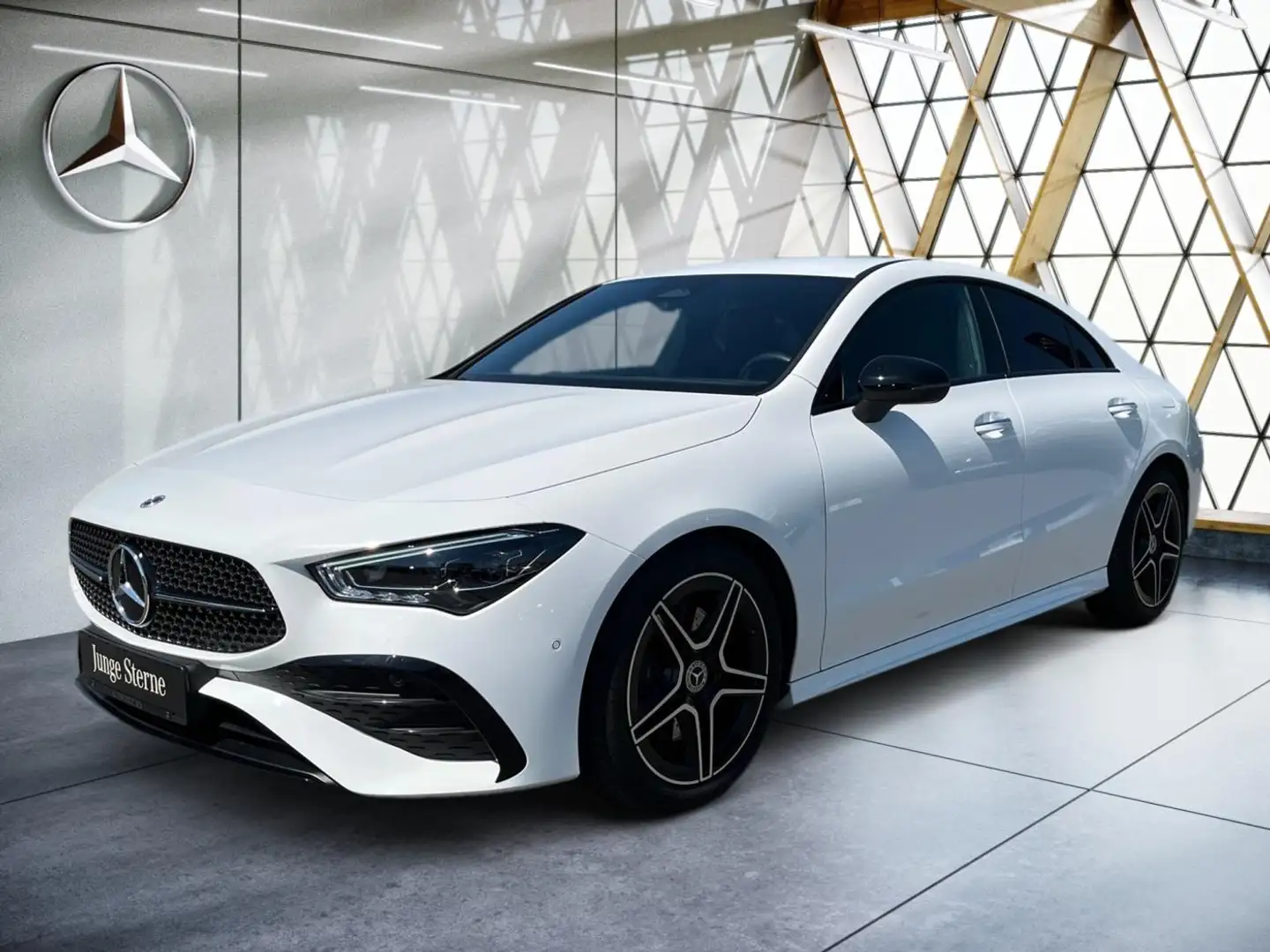 Mercedes-Benz CLA 200 d Coupé AMG Night*Kamera*AmbiLight*8GDCT Blanc - 2