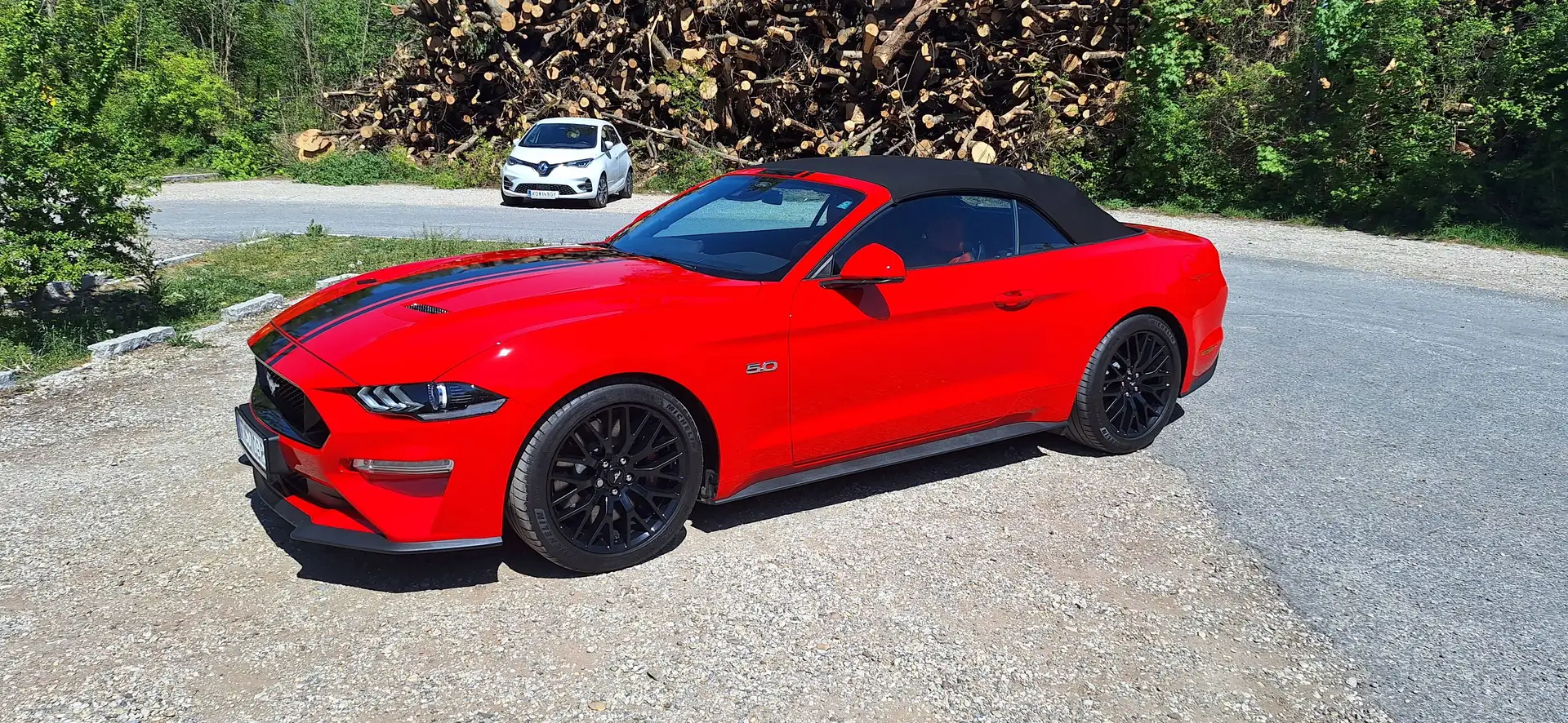 Ford Mustang Mustang 5,0 Ti-VCT V8 GT Cabrio Aut. GT Rot - 2