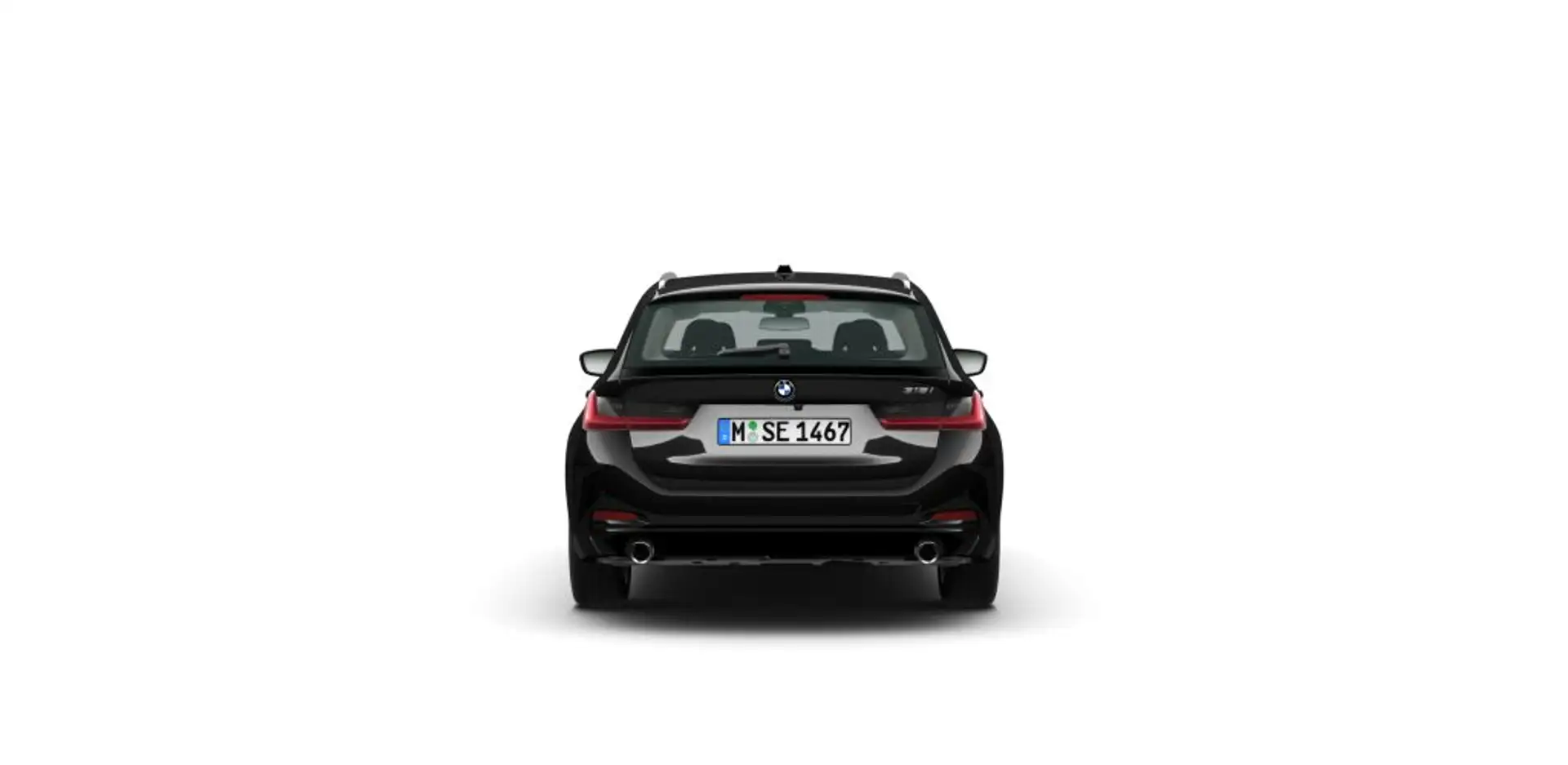 BMW 318 i Touring Navi LED Parking Assistant Klima -Bestel Schwarz - 2
