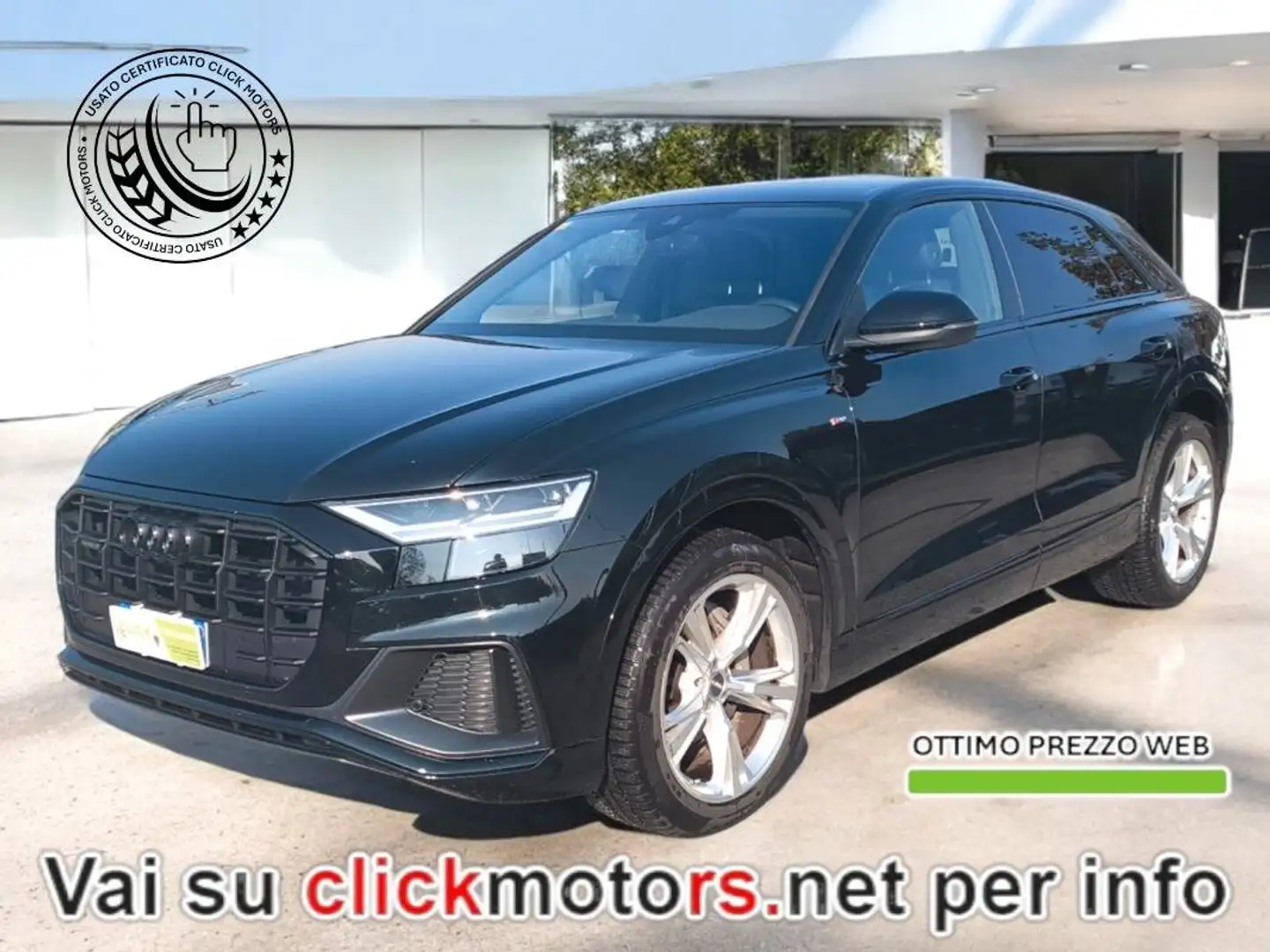 Audi Q8 Q8I 03 2022 - 45 3.0 tdi mhv Sport quattro tiptr Noir - 2
