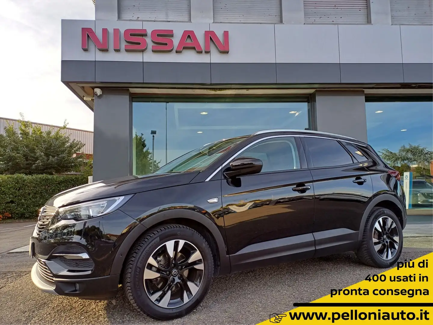 Opel Grandland 1.2 Turbo 12V 130 CV AUTOMATICO-KM CERTIFICATI Noir - 1