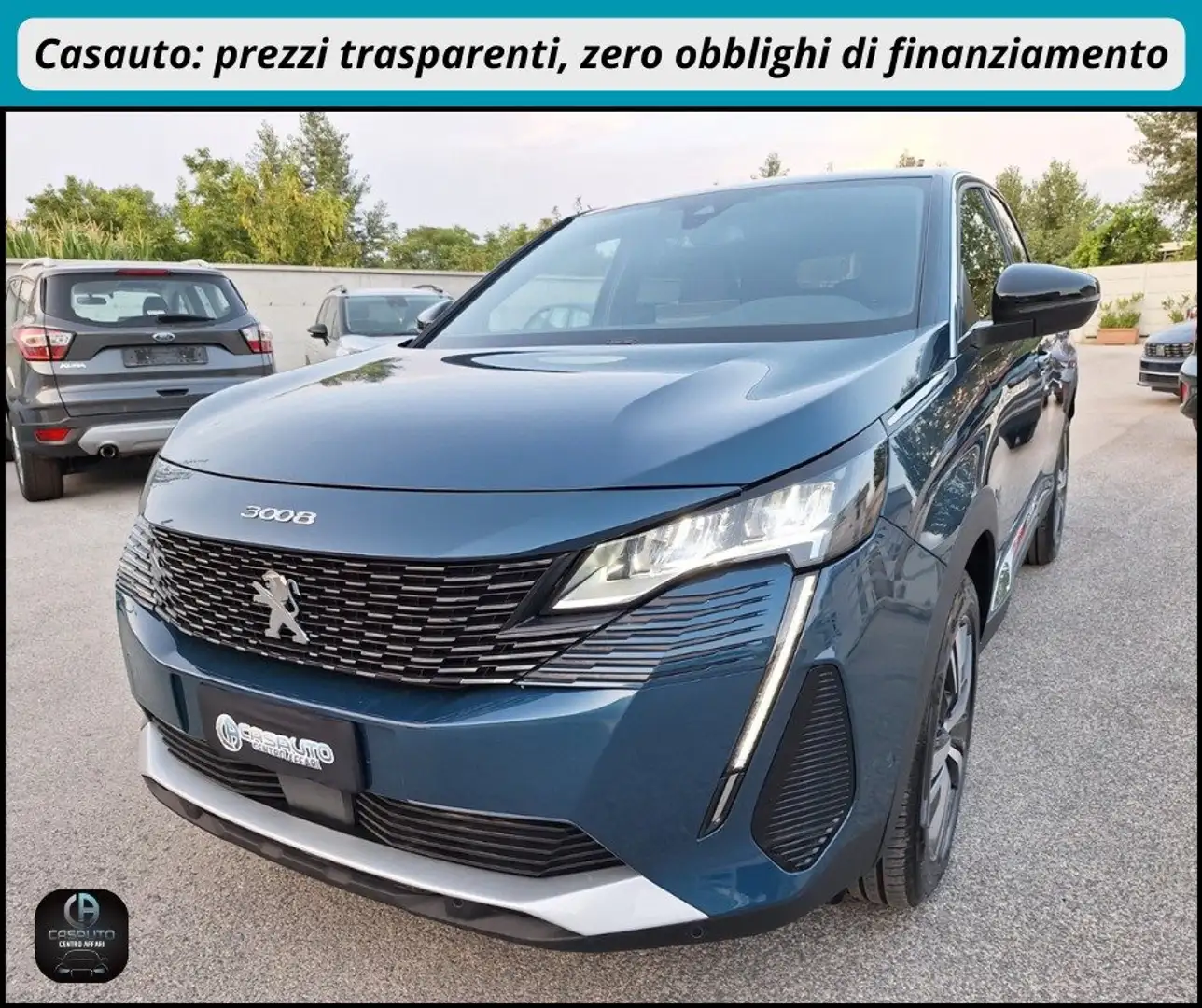Peugeot 3008 ALLURE PACK 1.5 bluehdi 130cv EAT8 GARANZIA 2 ANNI Blu/Azzurro - 1