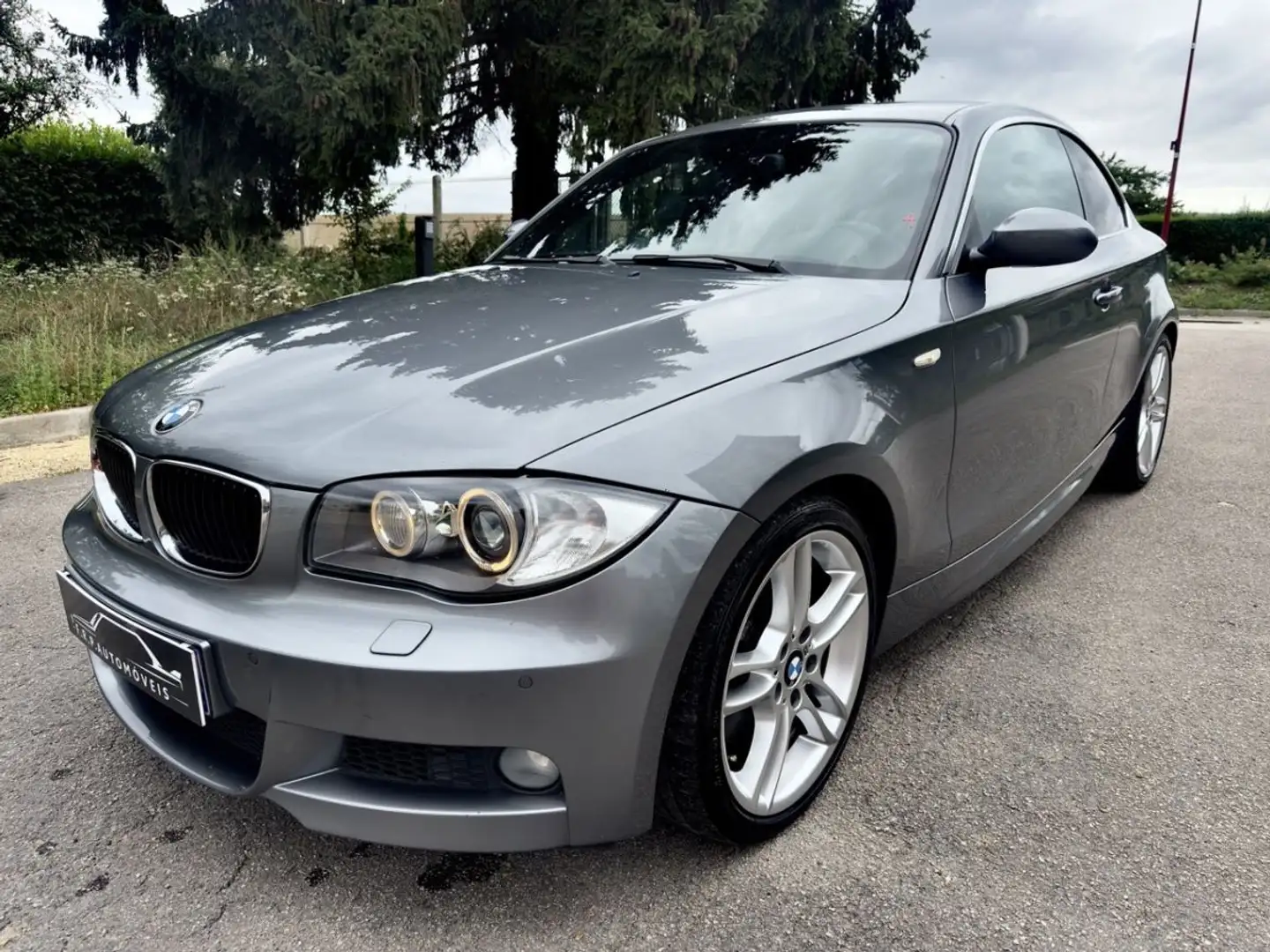 BMW 123 123d COUPE PACK ///M 1ère Main Szary - 1