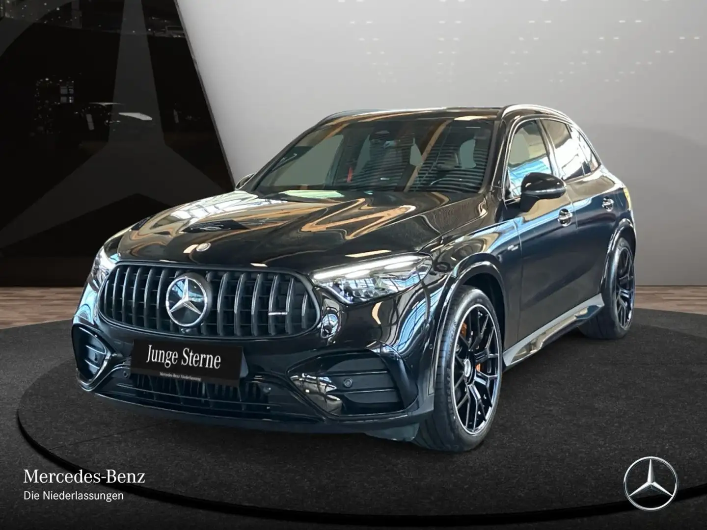Mercedes-Benz GLC 63 AMG GLC 63 S E NIGHT+DRIVERS+PANO+360+AHK+BURMESTER Schwarz - 2