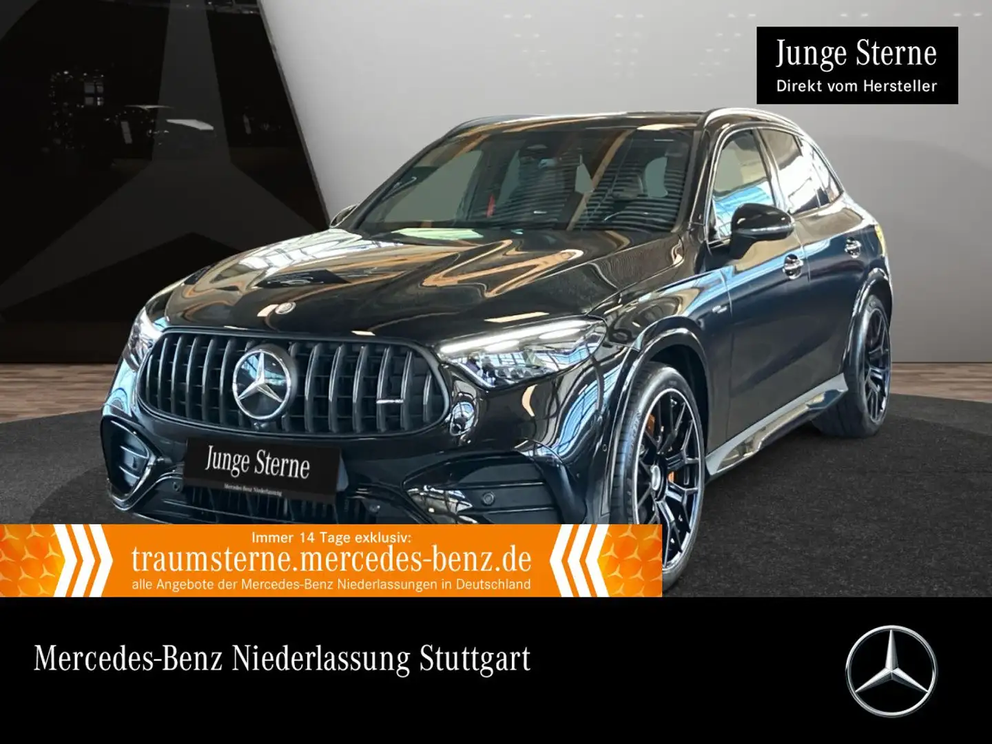 Mercedes-Benz GLC 63 AMG GLC 63 S E NIGHT+DRIVERS+PANO+360+AHK+BURMESTER Schwarz - 1
