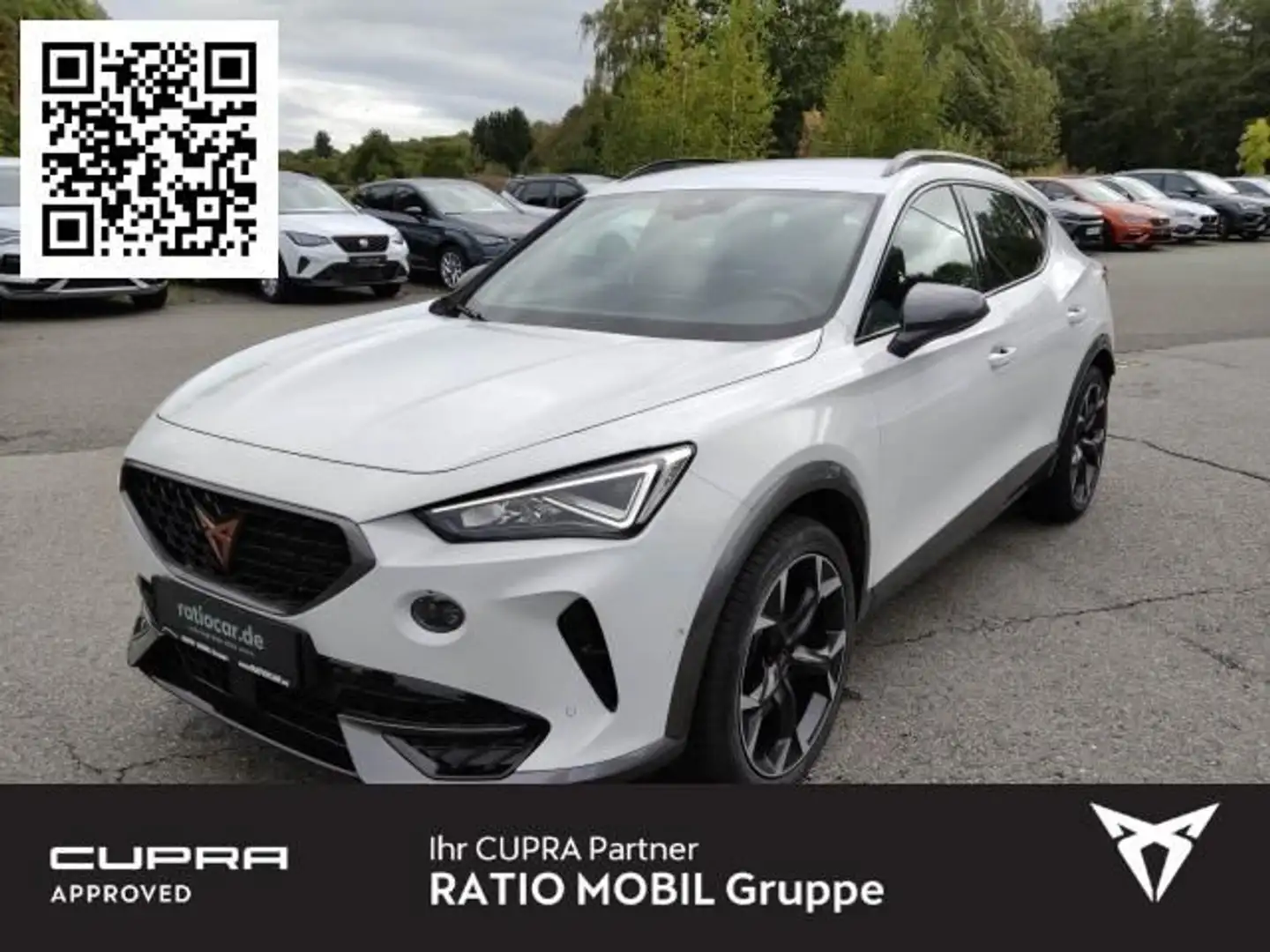 CUPRA Formentor FORMENTOR VZ 2.0 TSI  DSG NAVI LED DAB+ SITZH. Blanc - 1