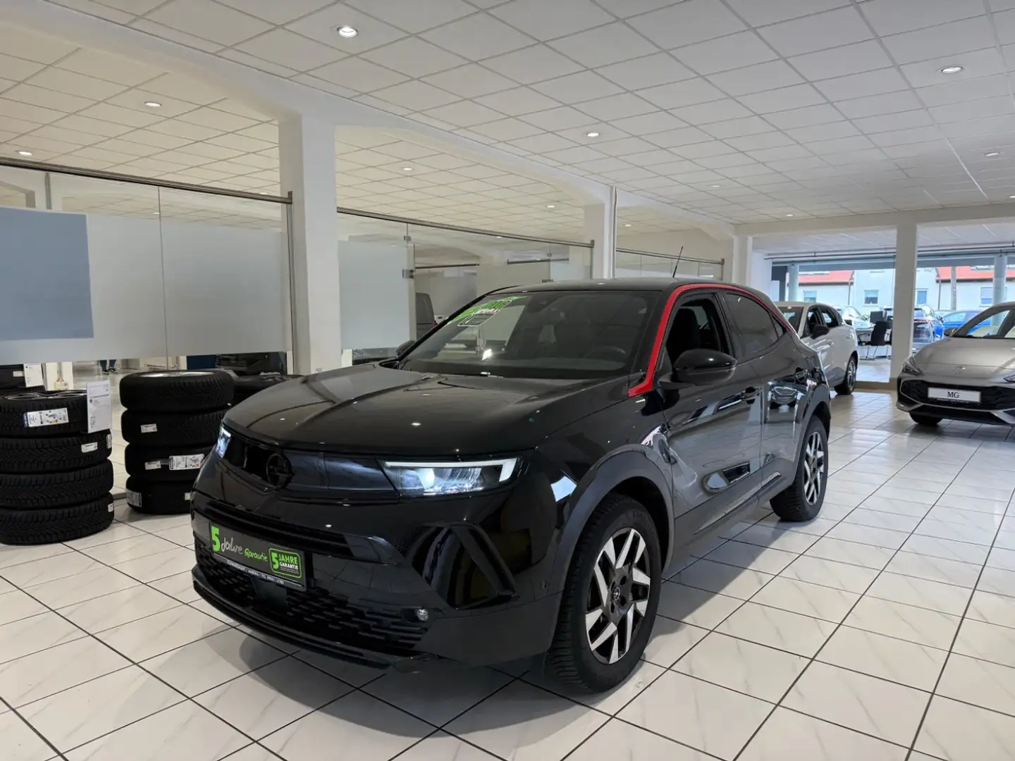 Opel Mokka 1.2T LED+Sitzheizung,DAB,USB,Parkpilot Schwarz - 2