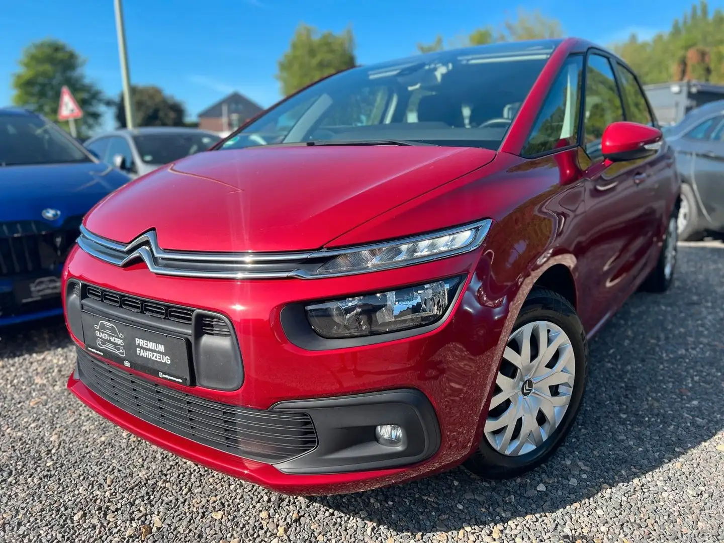 Citroen C4 Picasso C4 PICASSO SPACETOURER FEEL-AHK-SHZ-KLIMA-PDC Rouge - 1