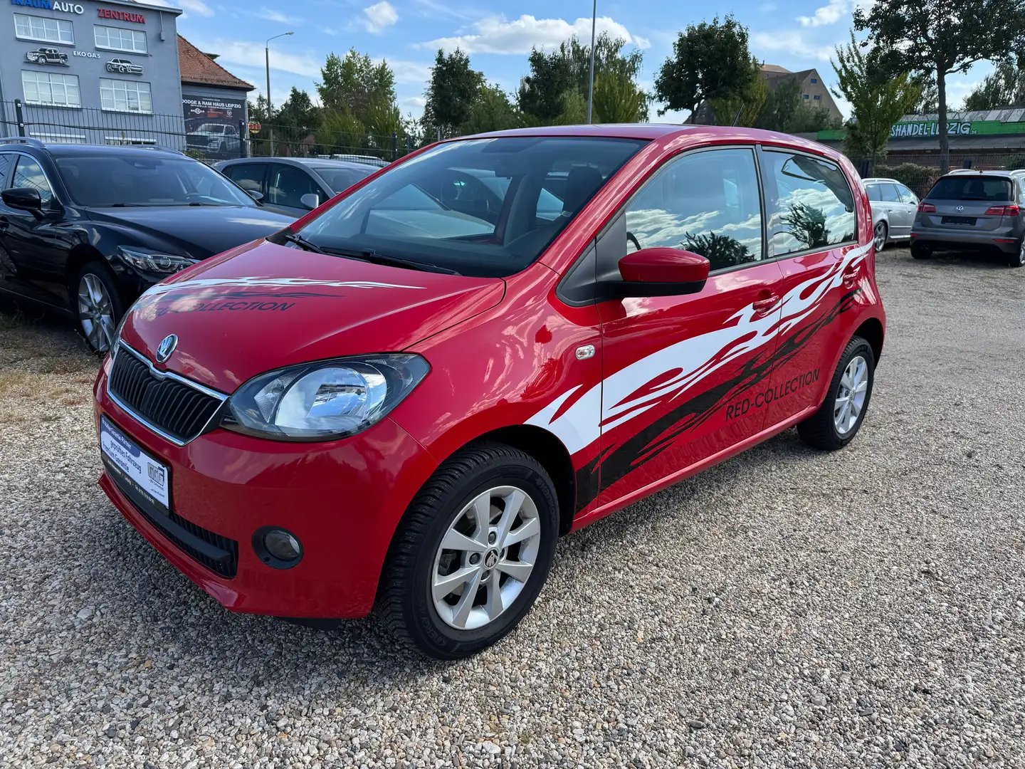 Skoda Citigo Elegance/ 1Hand/TÜV-InspektionNeu/Garantie Rojo - 1
