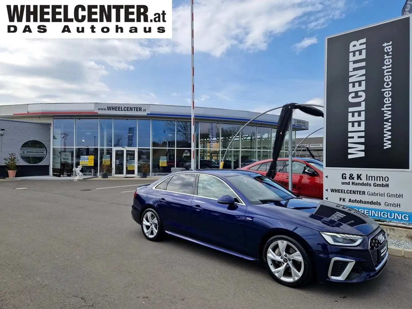 Audi A4 40 TDI s-tronic * S-LINE * NUR 11.911 KM ! Blauw - 1