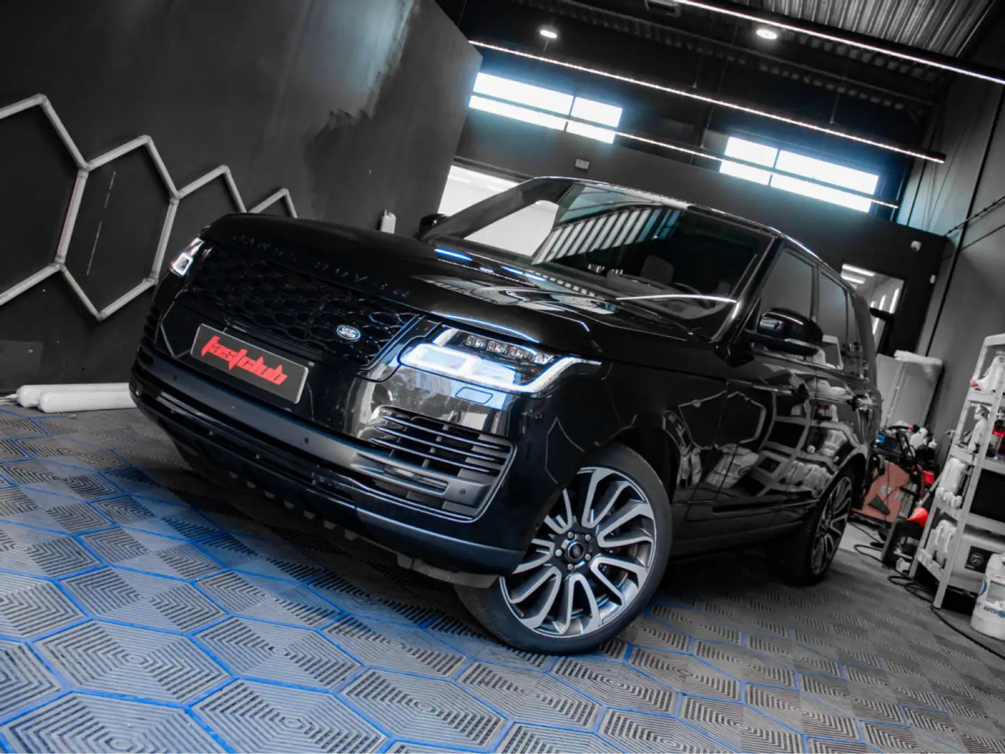 Land Rover Range Rover 5.0 525CH V8 S/C AUTOBIOGRAPHY / MERIDIAN/ ROOFTOP Schwarz - 1