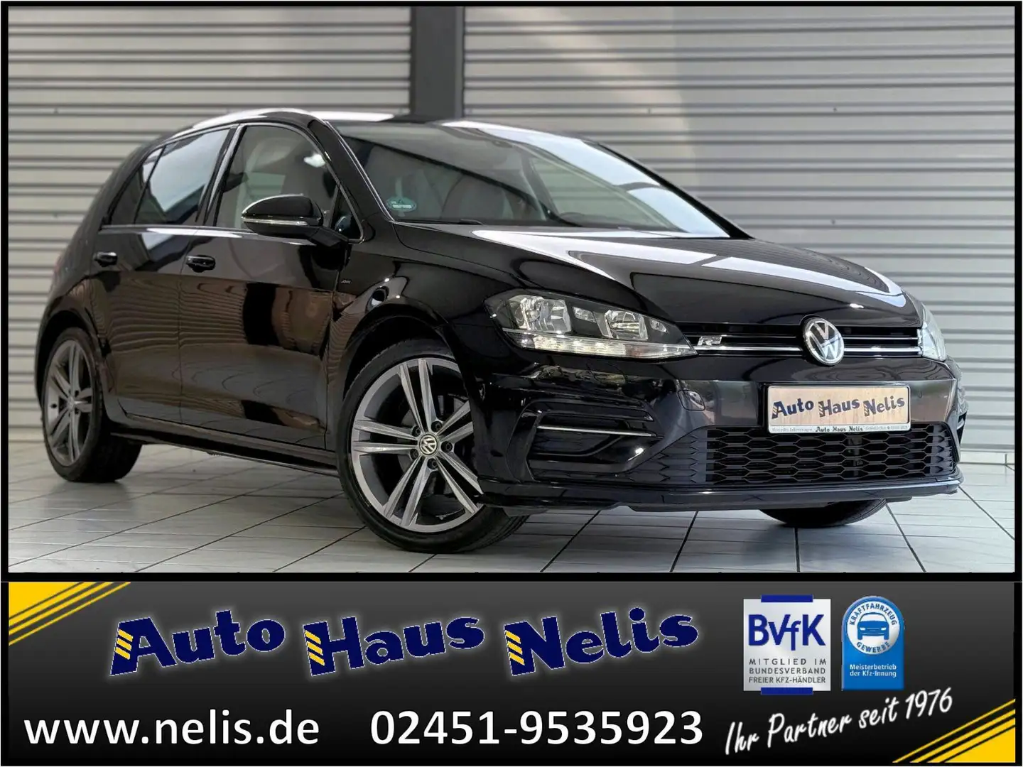 Volkswagen Golf VII 1,4 TSI R-Line-Paket NaviTouch Winter-P Nero - 1