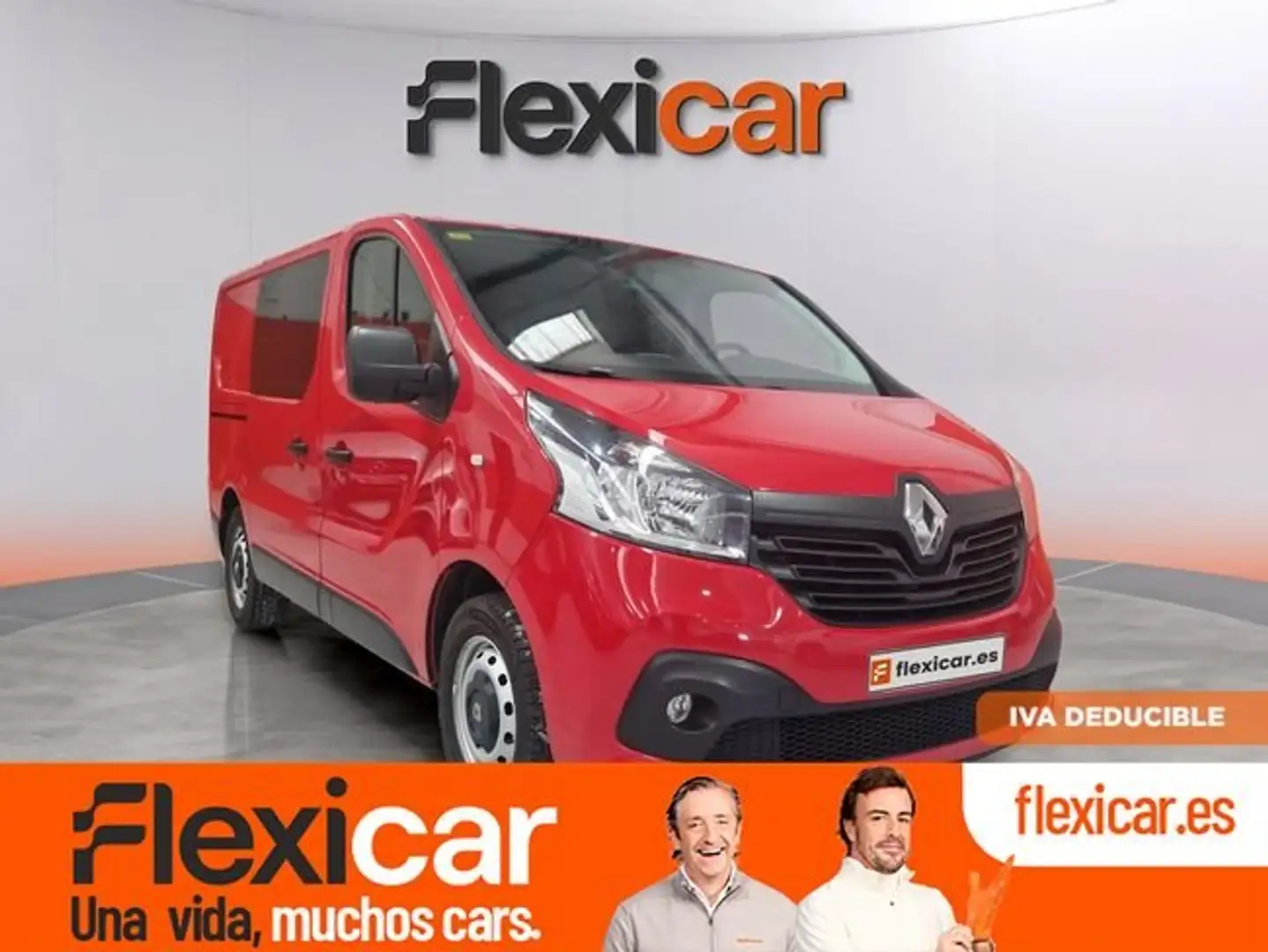 Renault Trafic SL LIM. BUSINESS En. dCi 88kW(120CV) -18 Rojo - 1