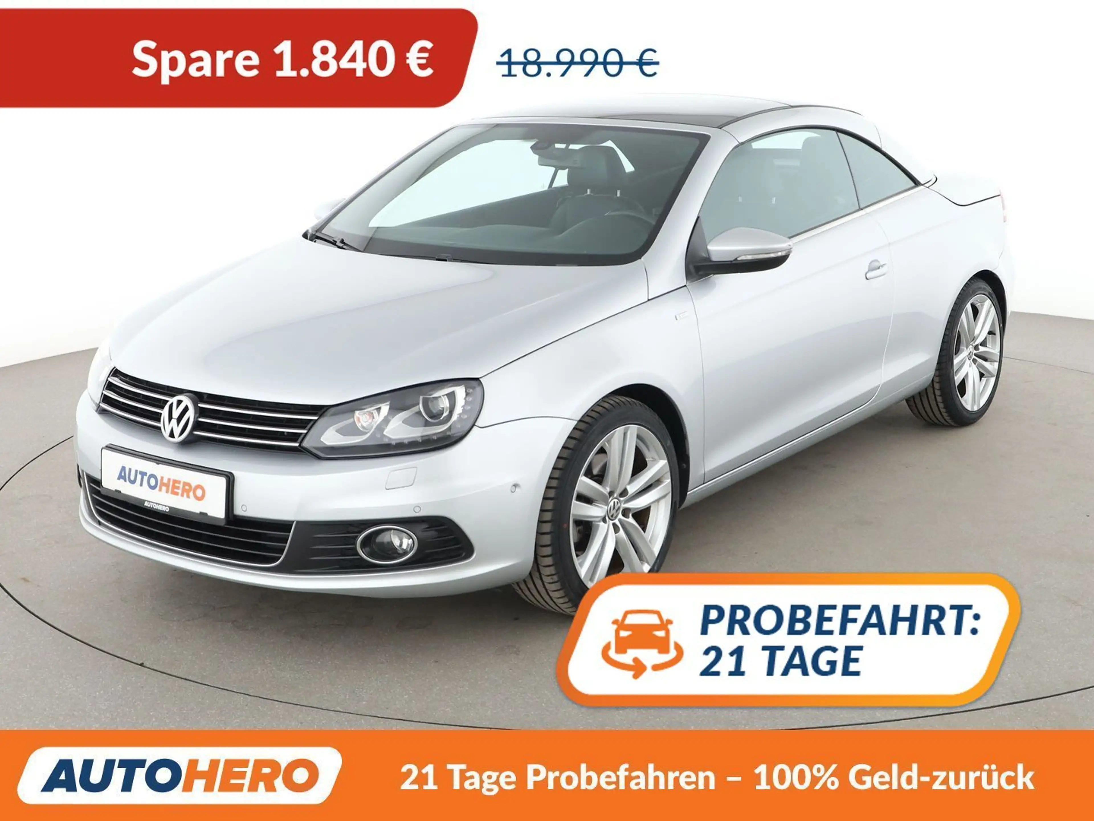 Volkswagen Eos 2.0 TDI Cup BlueMotion Tech Aut.*XENON*NAVI*PDC*