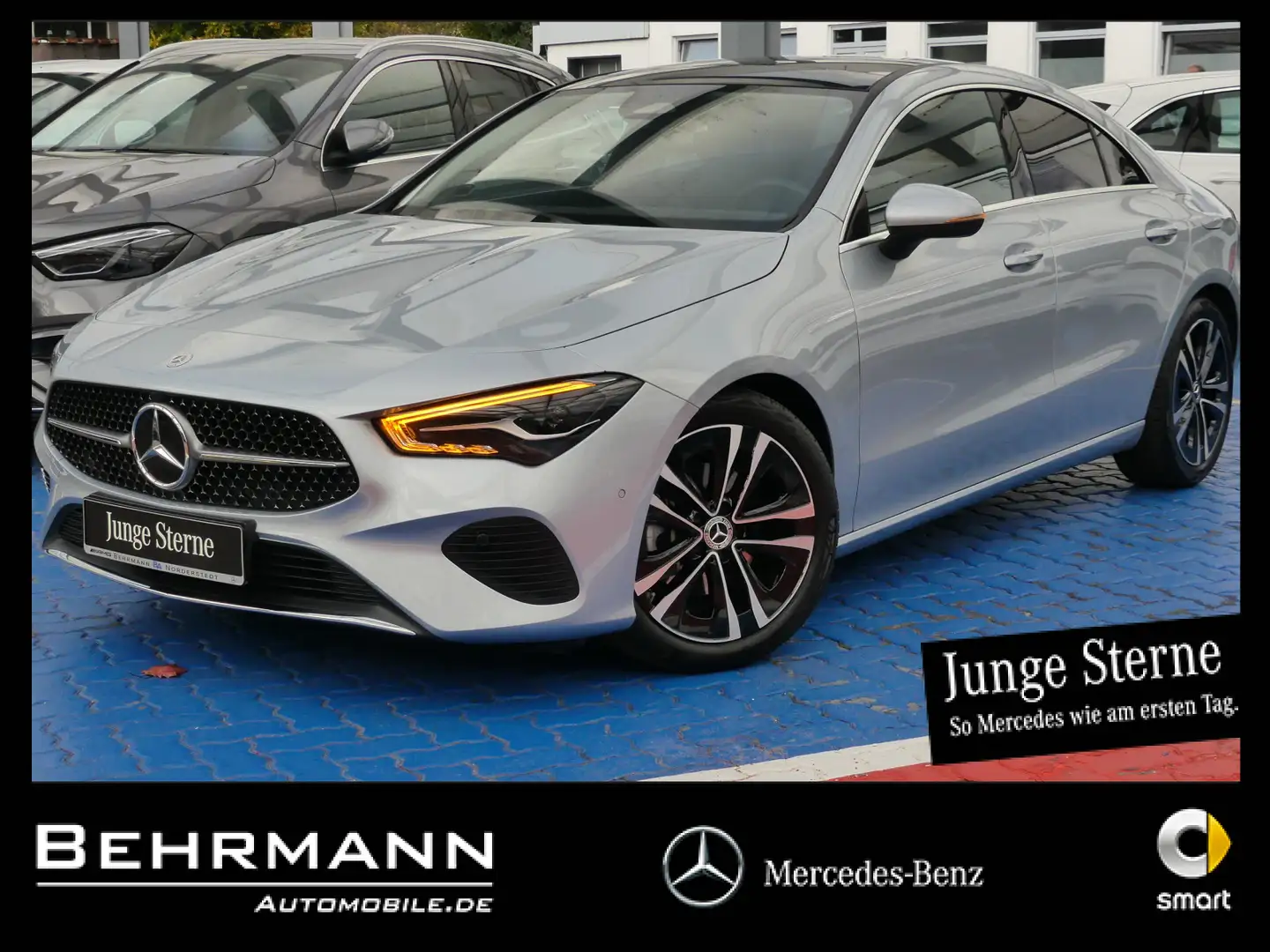 Mercedes-Benz CLA 180 CLA 180 Progressive ++Panorama+AssistPaket+LED++ Silber - 1