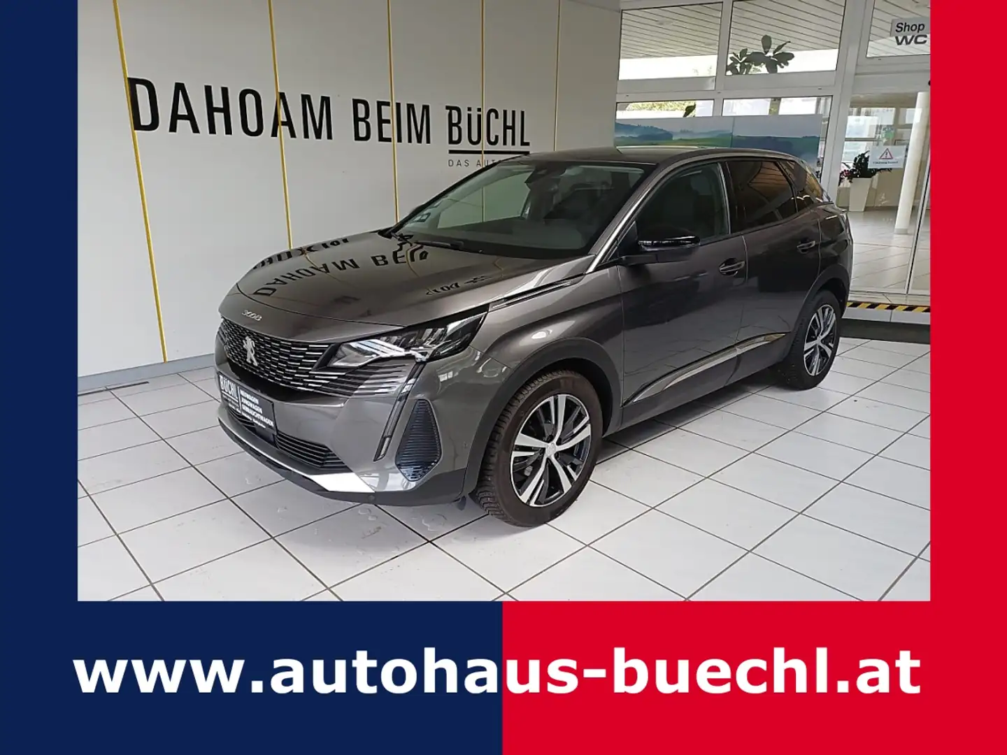 Peugeot 3008 PureTech 130 EAT8 Allure Pack Grau - 1