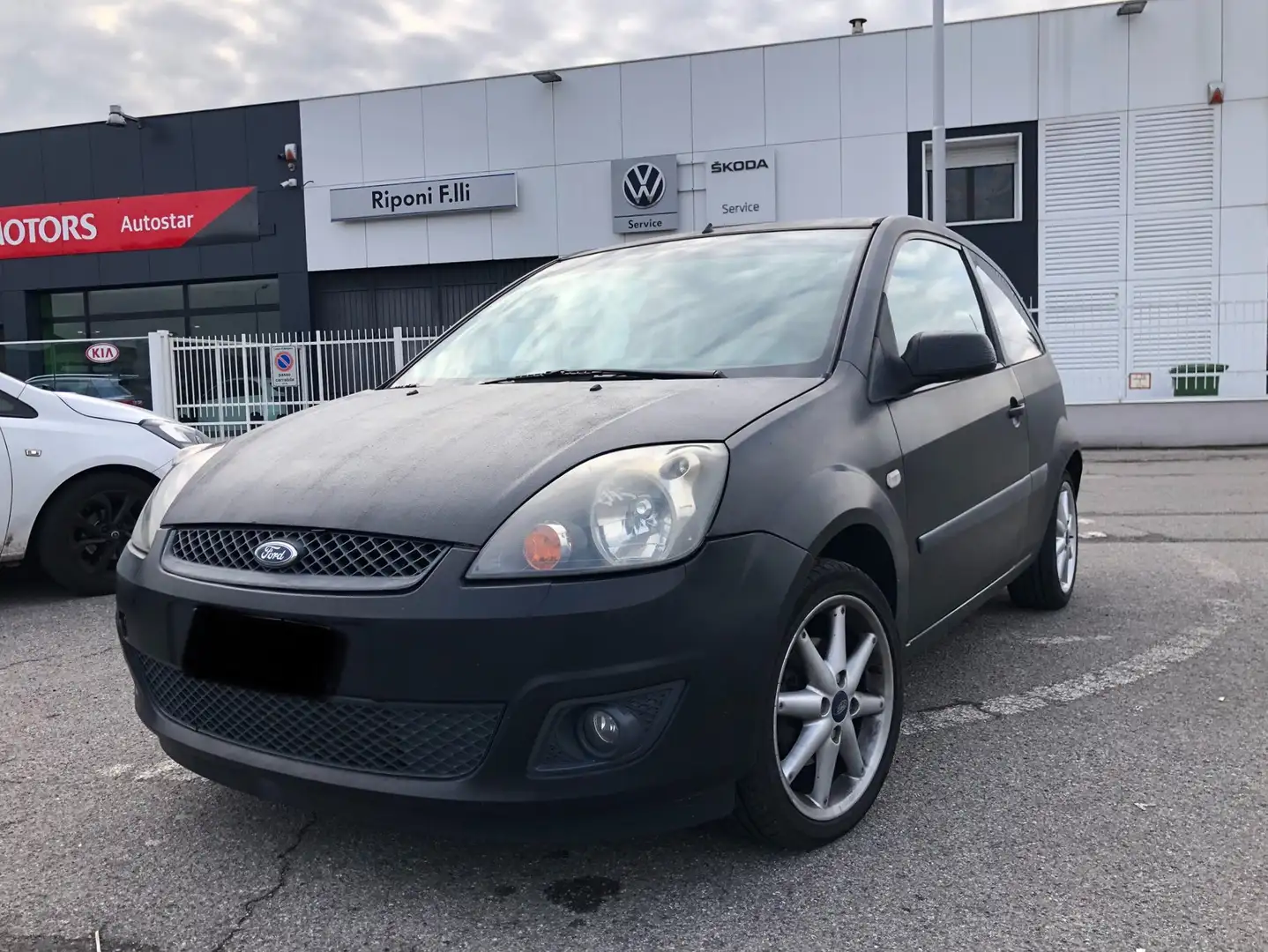 Ford Fiesta Fiesta 3p 1.6 tdci Titanium Nero - 1