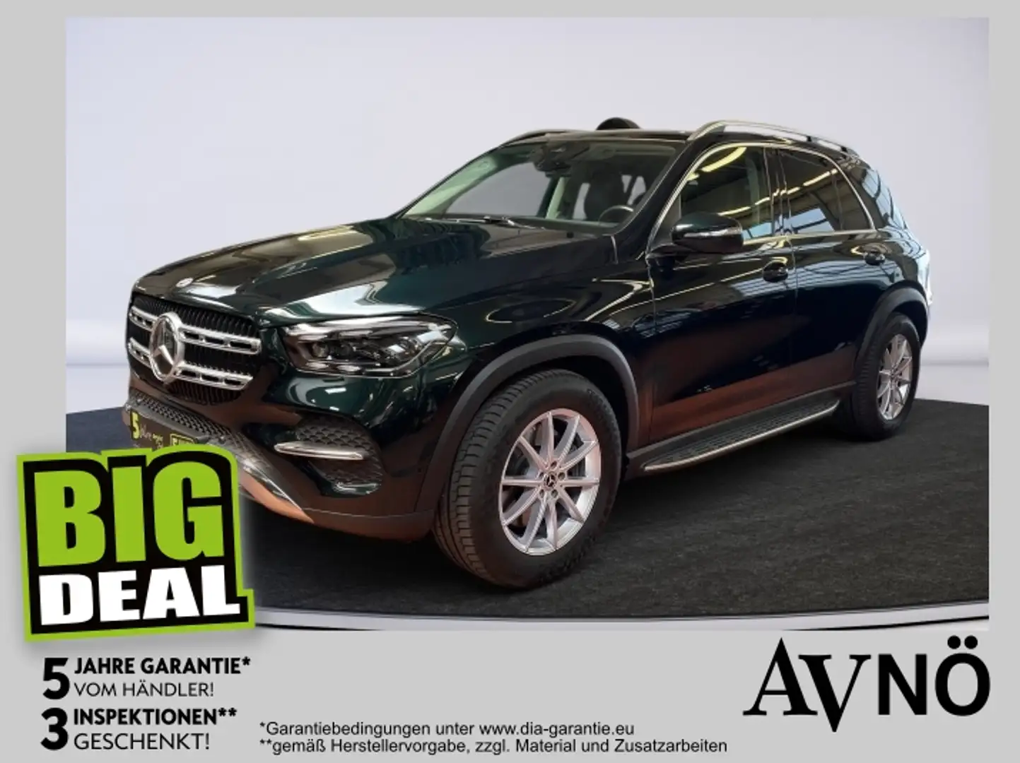 Mercedes-Benz GLE 350 de 4MATIC PANO SD MULTIBEAM AHK Grün - 1