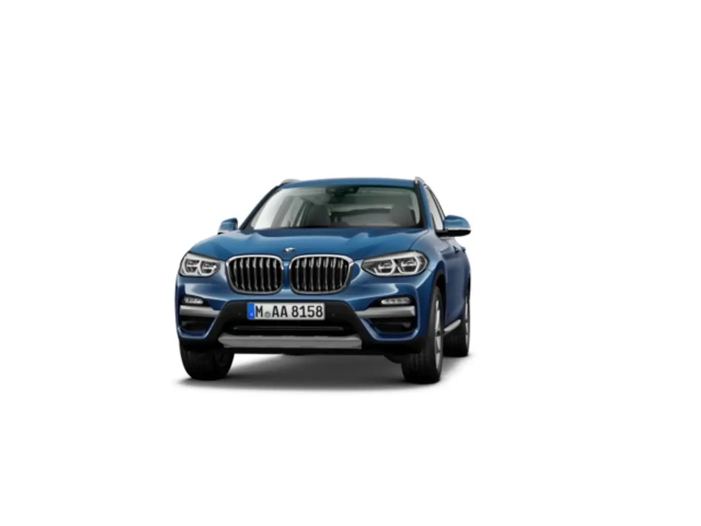 BMW X3 xDrive 20dA Bleu - 1