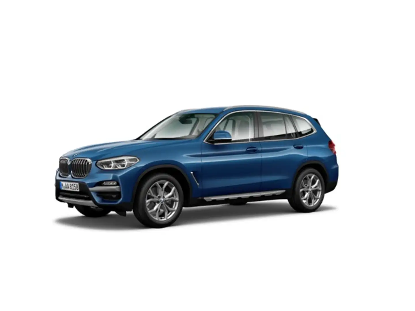 BMW X3 xDrive 20dA Bleu - 2