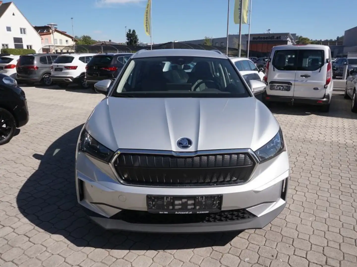 Skoda Enyaq iV 80 *AHV+NAVI+LED* Silber - 2