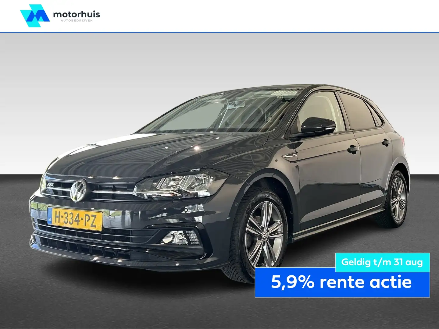 Volkswagen Polo 1.0 TSI 95pk Highline Business R Grijs - 1