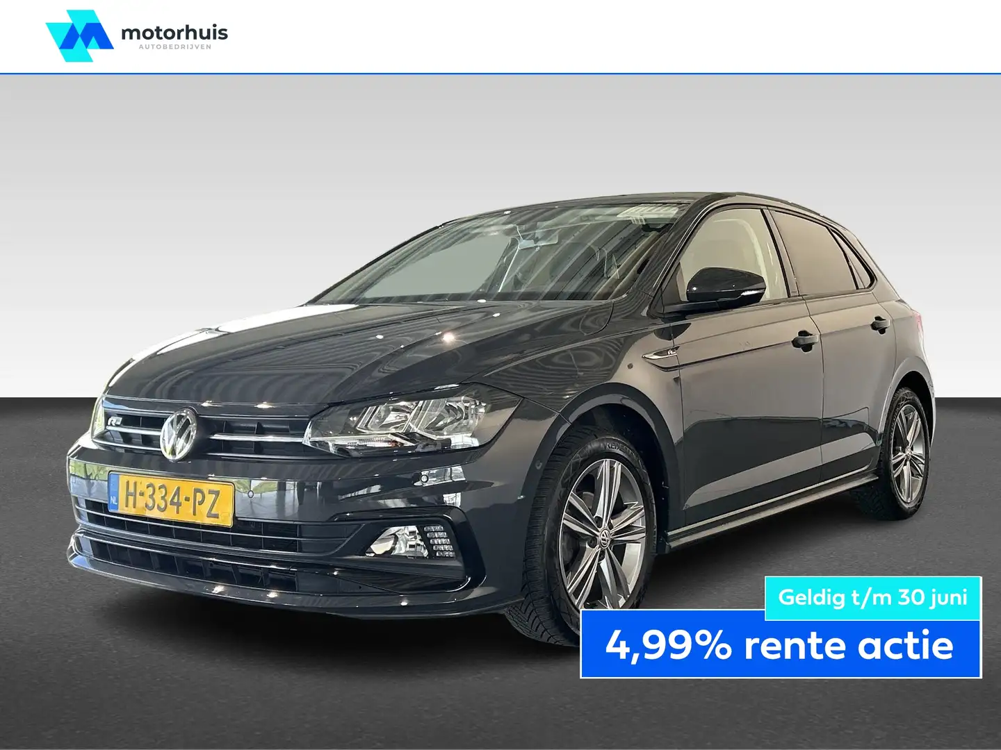 Volkswagen Polo 1.0 TSI 95pk Highline Business R Grijs - 1