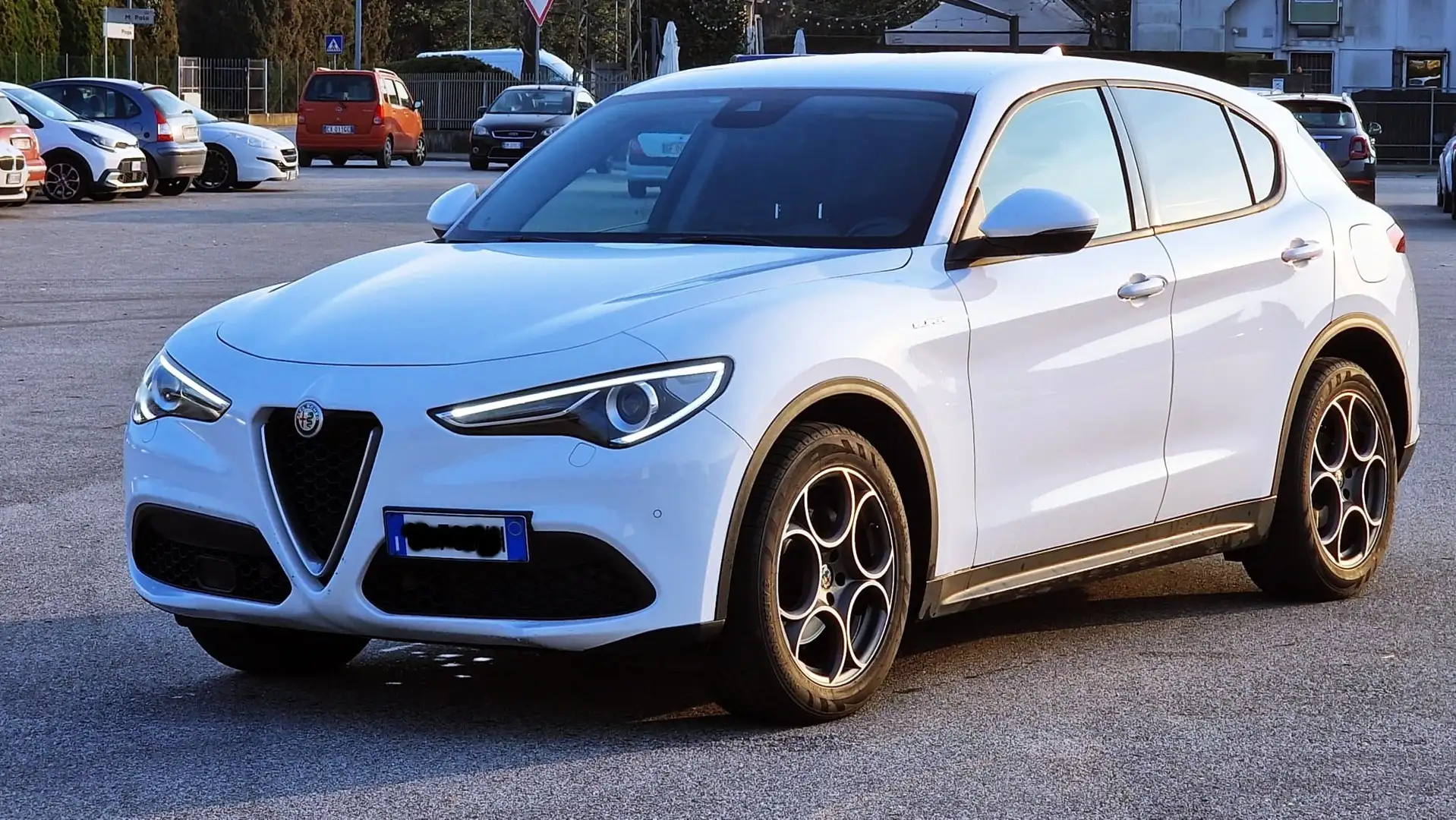 Alfa Romeo Stelvio Stelvio 2.2 t Super rwd 160cv auto Wit - 1