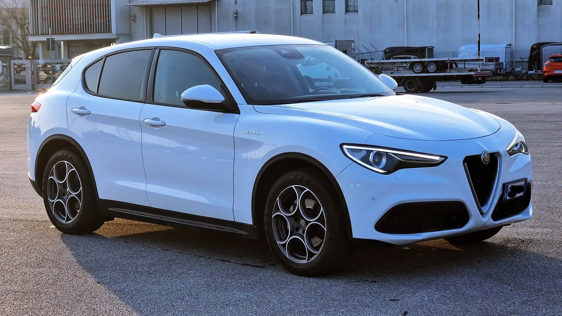 Alfa Romeo Stelvio Stelvio 2.2 t Super rwd 160cv auto Wit - 2