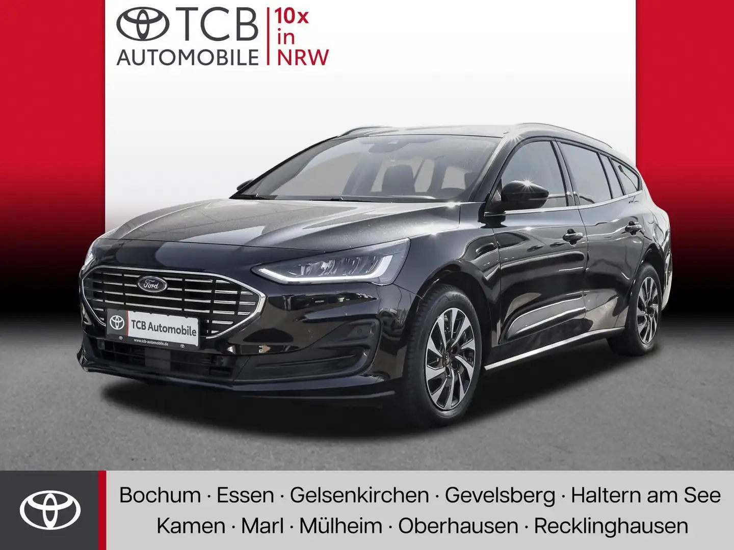 Ford Focus 1.0 EcoBoost TOURNIER Titanium S/S NAVI SHZ KLIMA Schwarz - 1