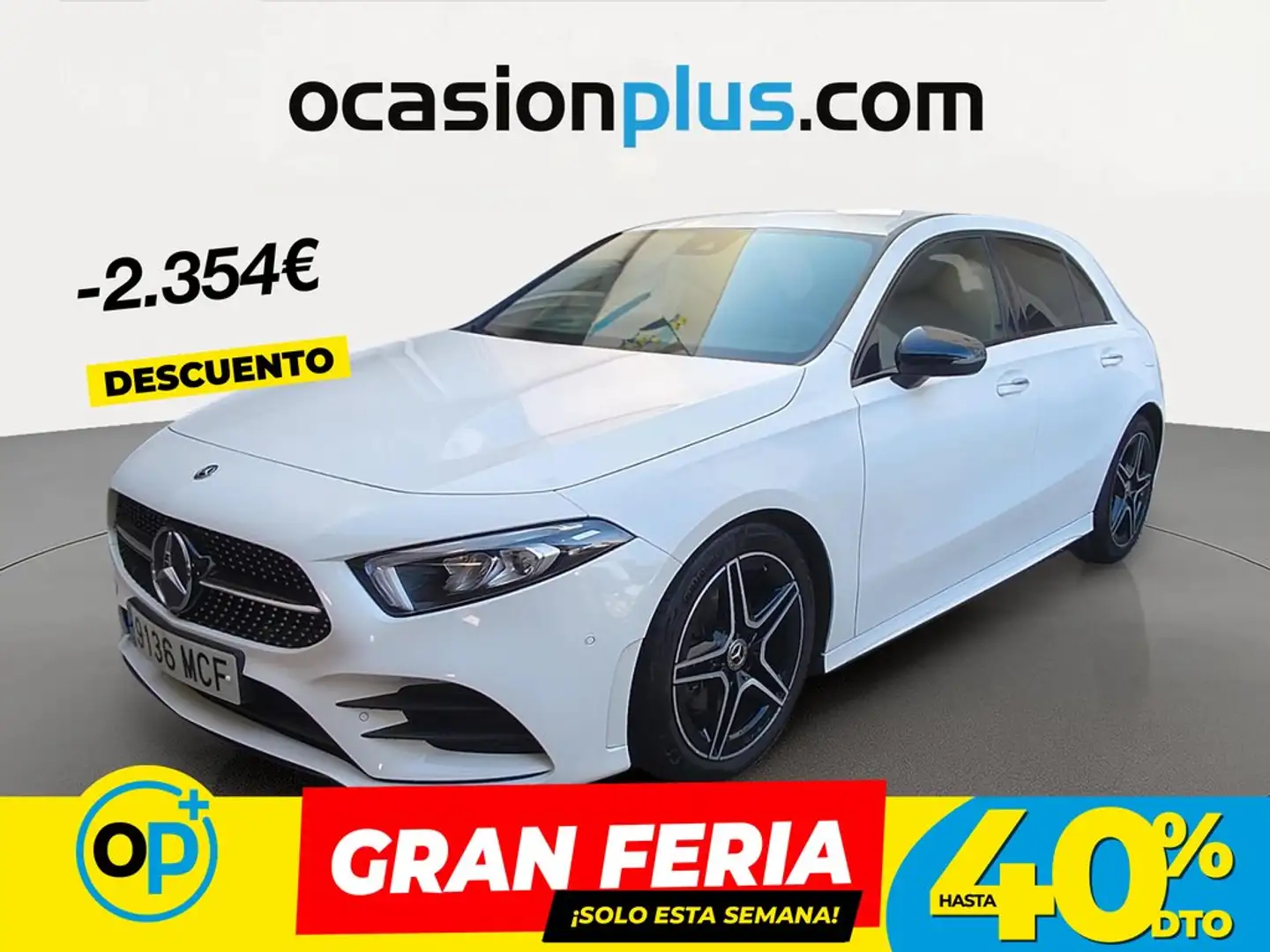 Mercedes-Benz A 180 180d 8G-DCT Blanco - 1