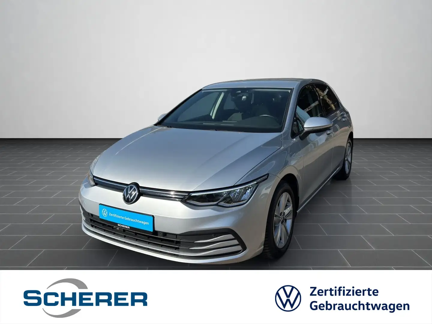 Volkswagen Golf Life 2.0 TDI DSG NAVI LED KEYLESS PDC SHZ Silber - 1