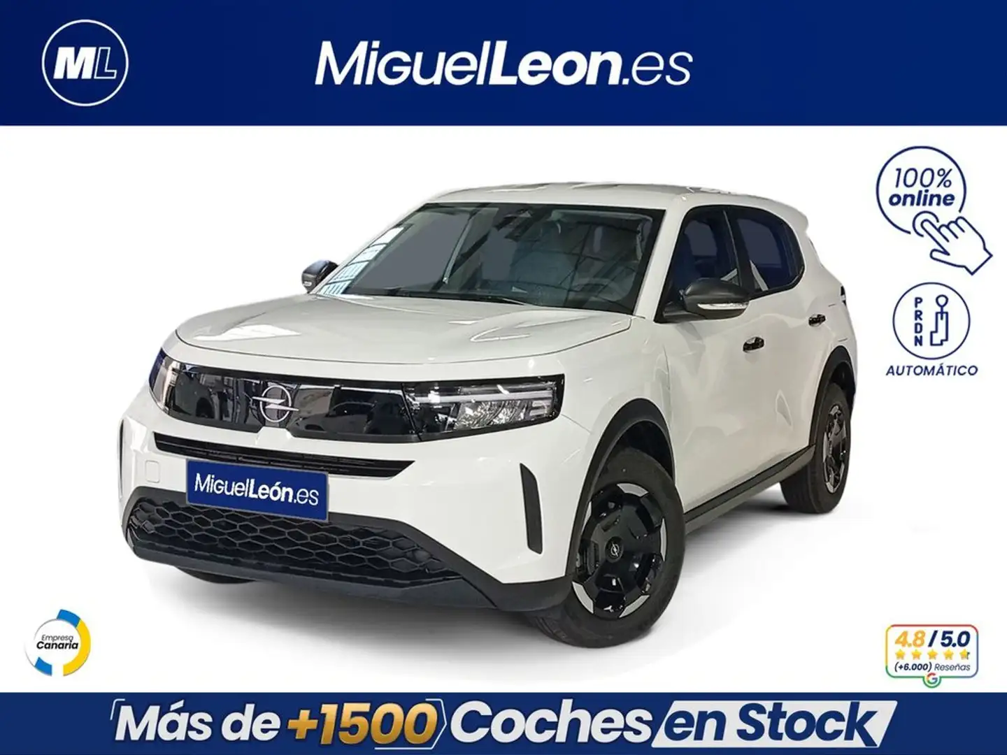 Opel Frontera 1.2T XHT Hybrid eDCT6 107kW Edition Blanco - 1