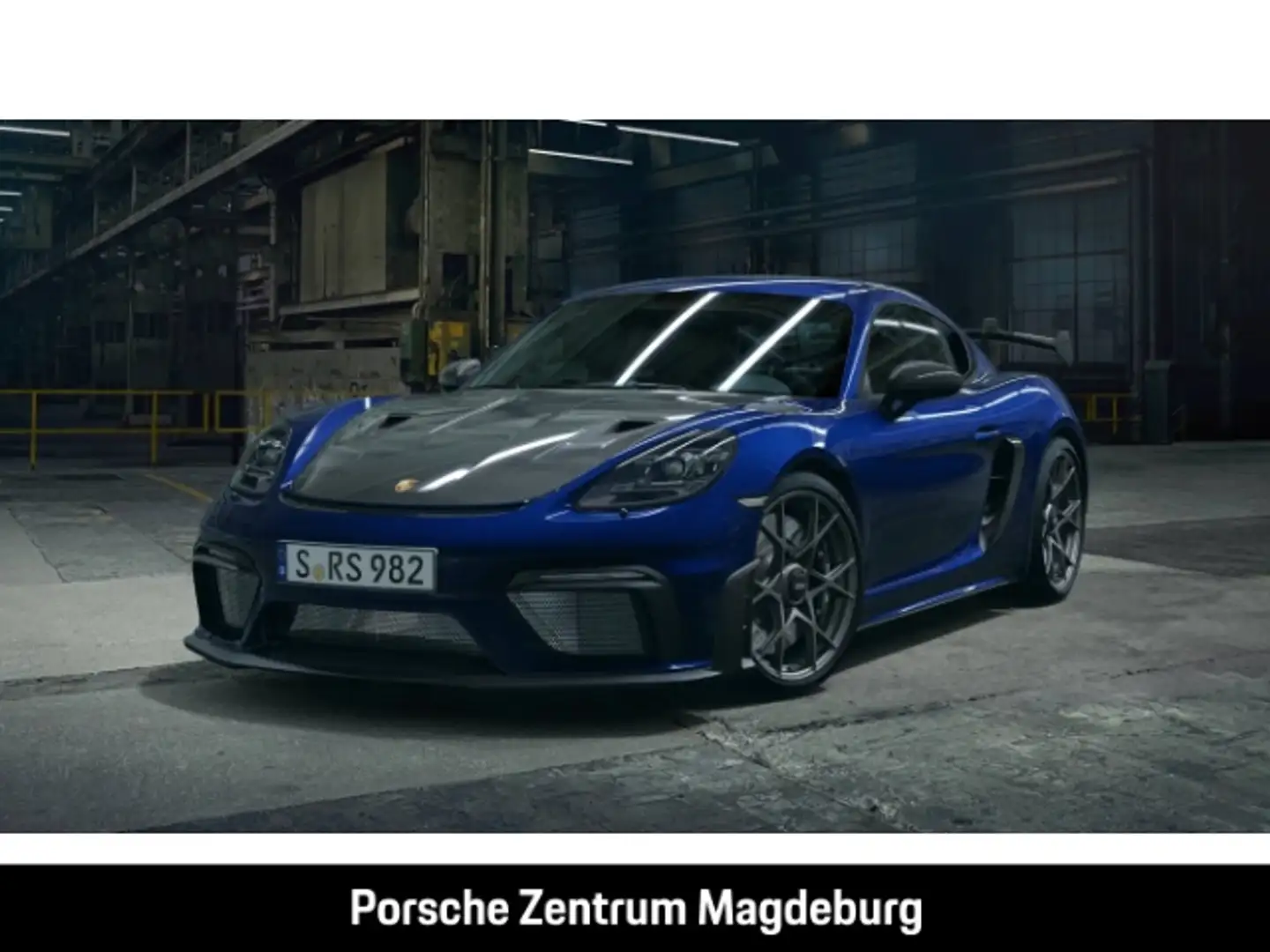 Porsche Cayman 718 GT4 RS*WEISSACH*LIFT*CLUBSPORT*PDLS* Blau - 1