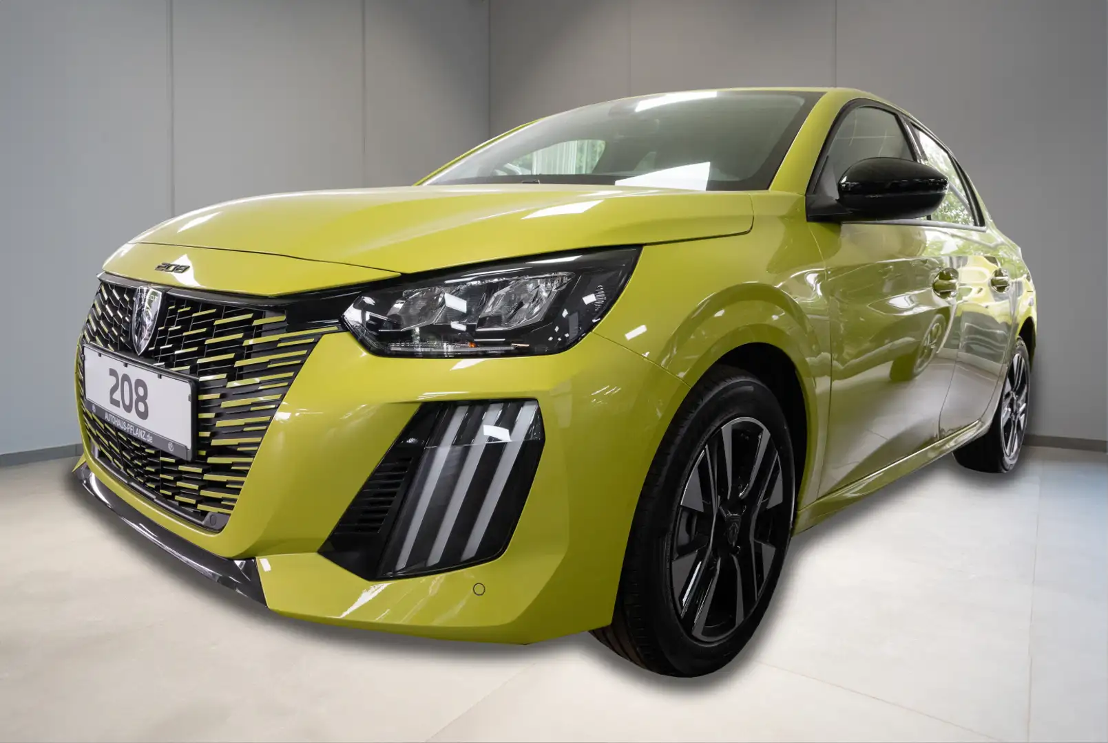 Peugeot 208 ALLURE PureTech 100 PS Geel - 1