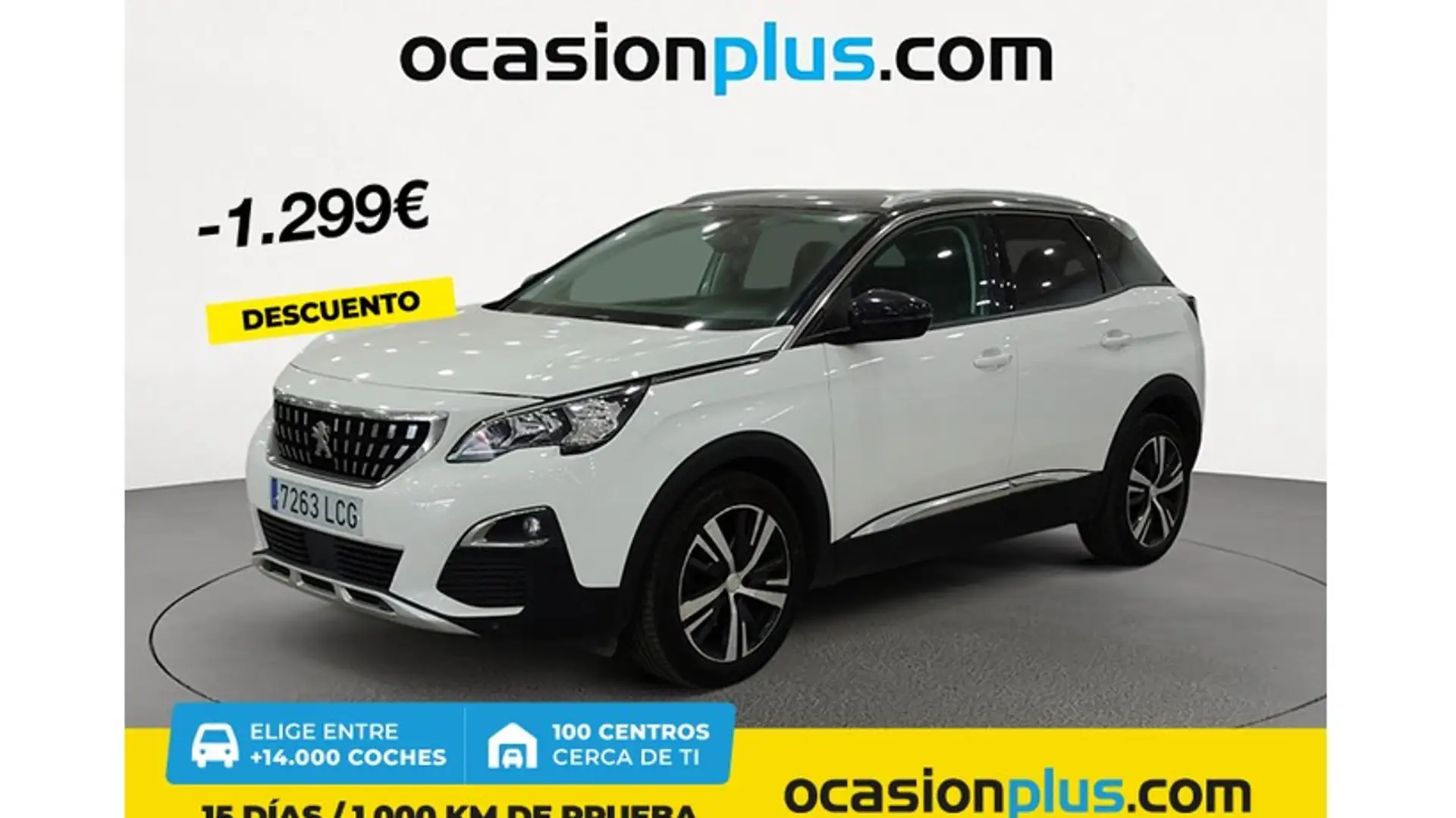 Peugeot 3008 1.2 PureTech S&S Allure 130 Blanc - 1