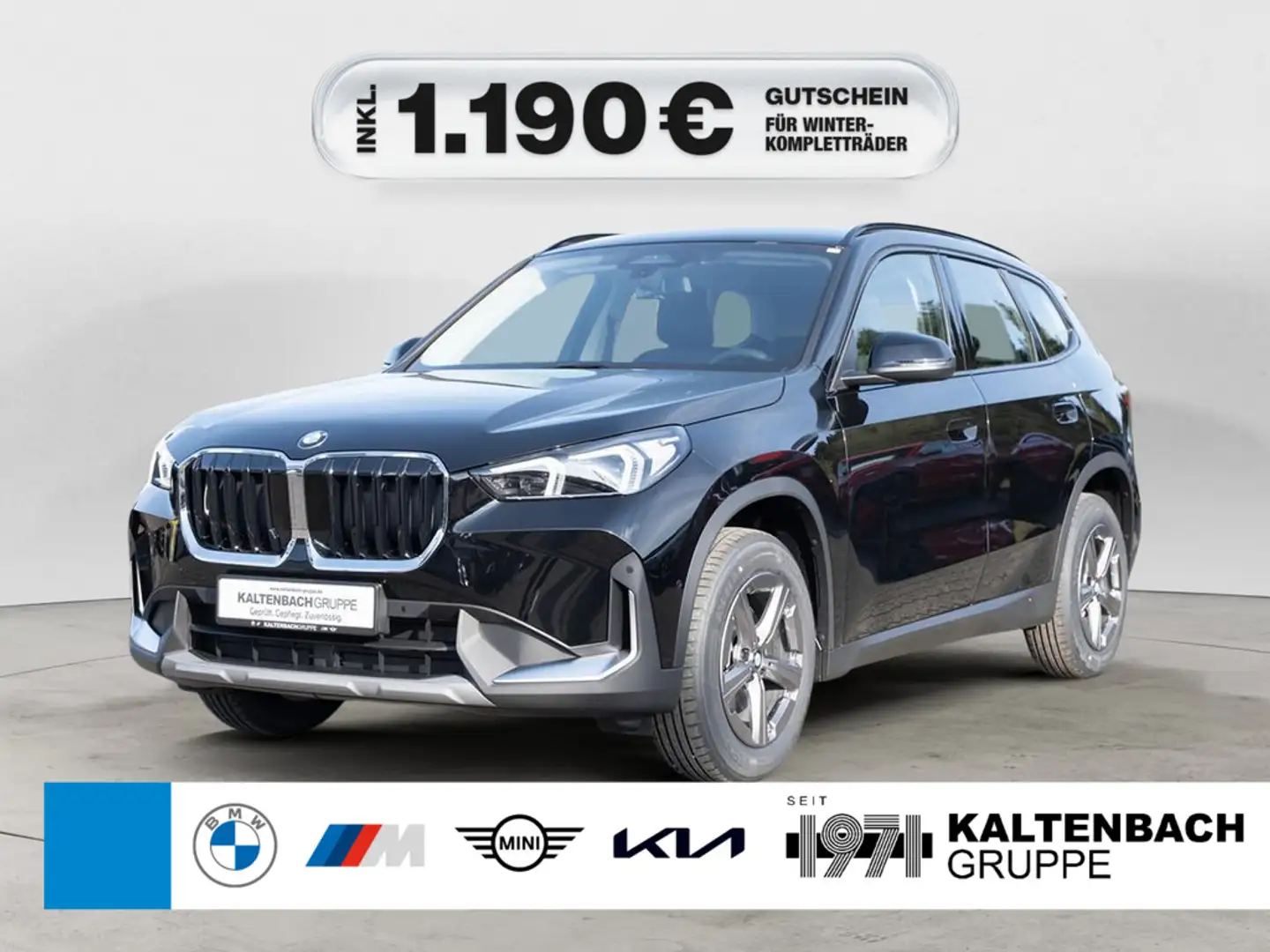 BMW X1 sDrive 18i LED ACC AHK NAVI KAMERA SHZ PDC Schwarz - 1